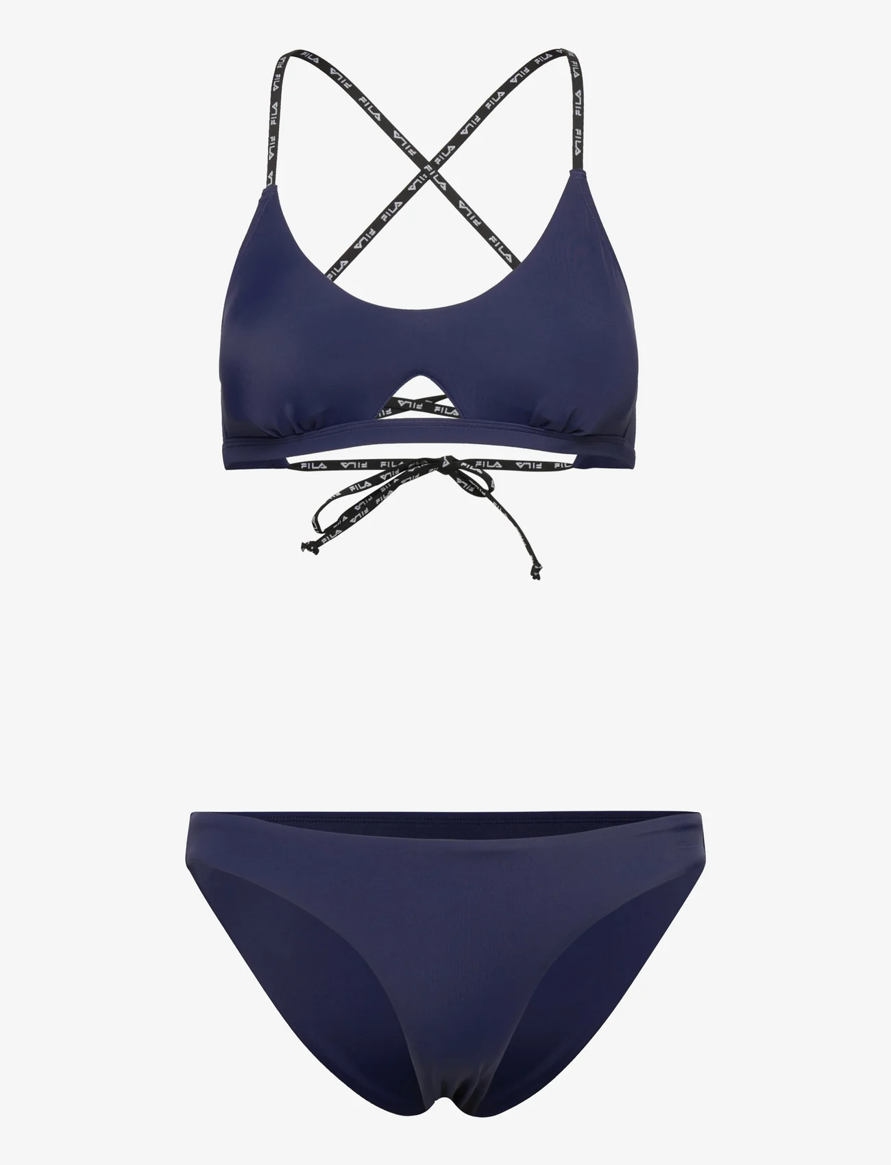 FILA - SARCONI cutout bralette bikini - bikini komplekti - medieval blue - 0