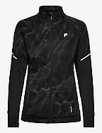 RIDGE AOP windstopper reflectiv running jacket - SILVER REFLECTIVE MARS AOP