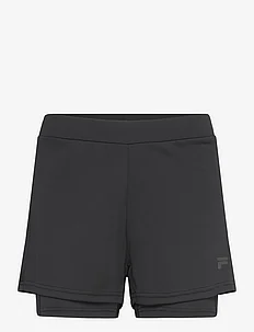 RACALE running shorts with inner tights, FILA