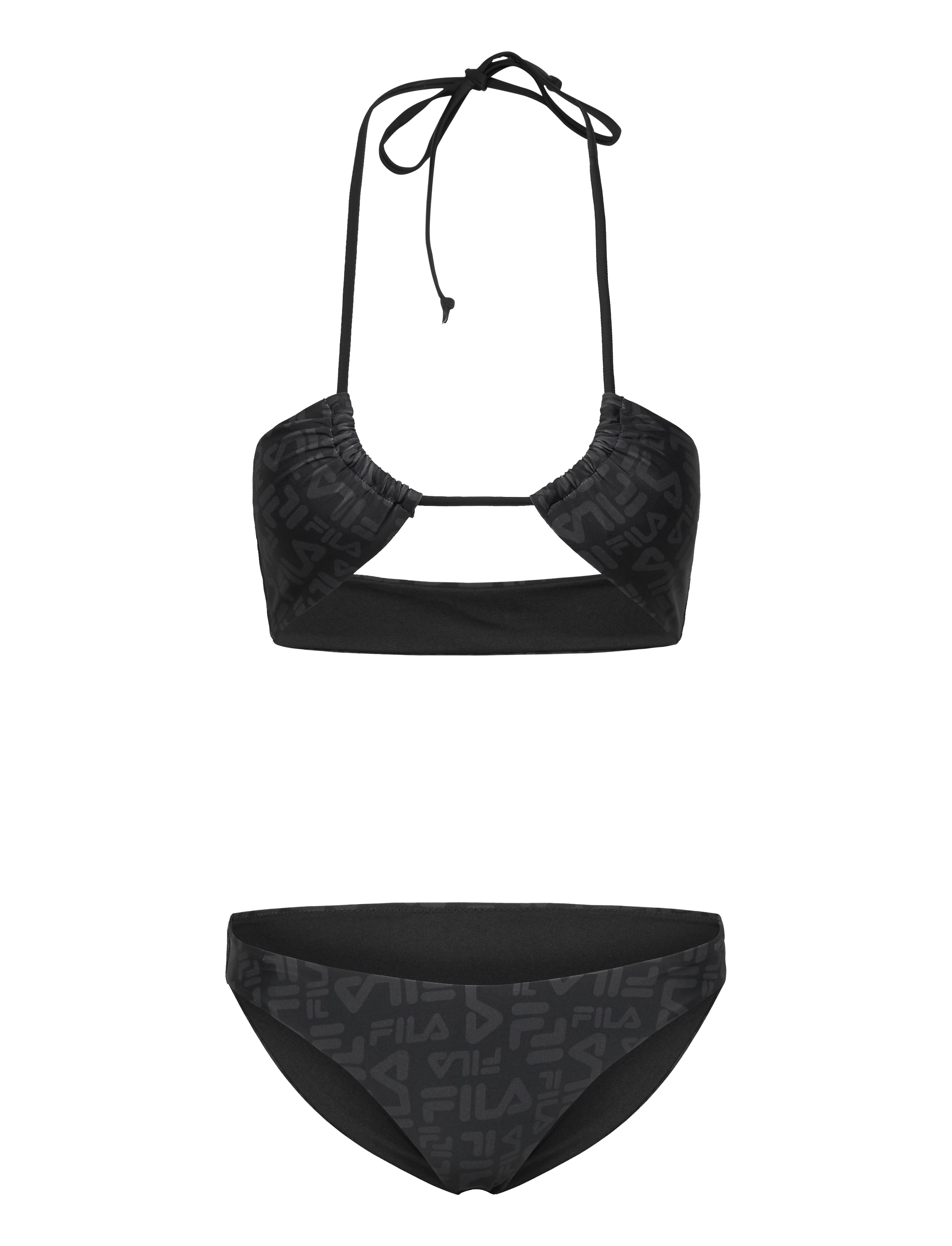 FILA Sagres Multiway Bikini Aop Schwarz - XS - Damen