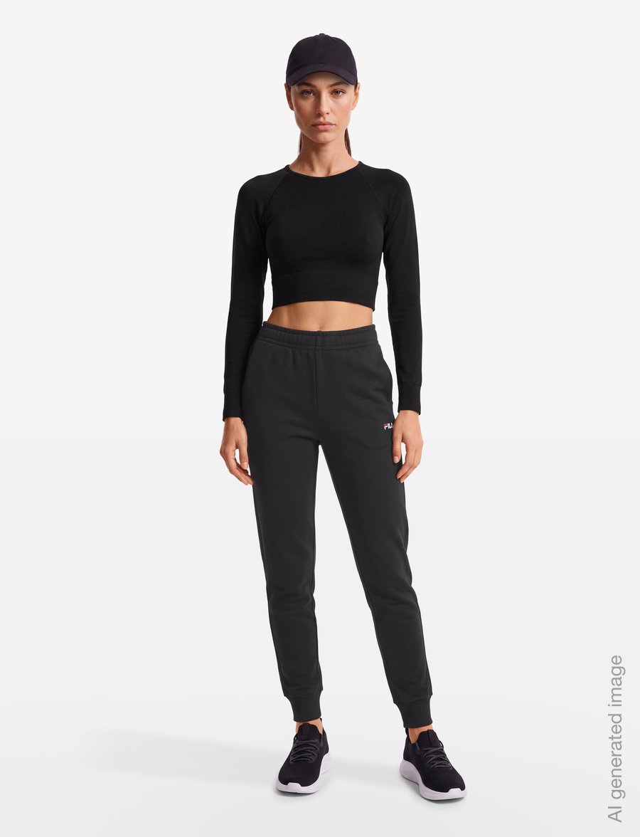 FILA - LUCERA sweat pants - trennipüksid - black - 0