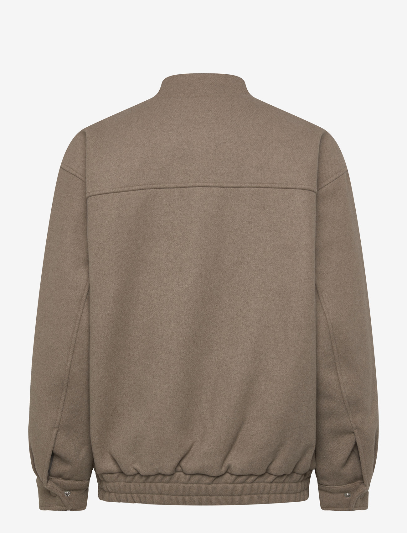 FILA - COMO oversized felted varsity jacket - jakker - weathered teak - 1