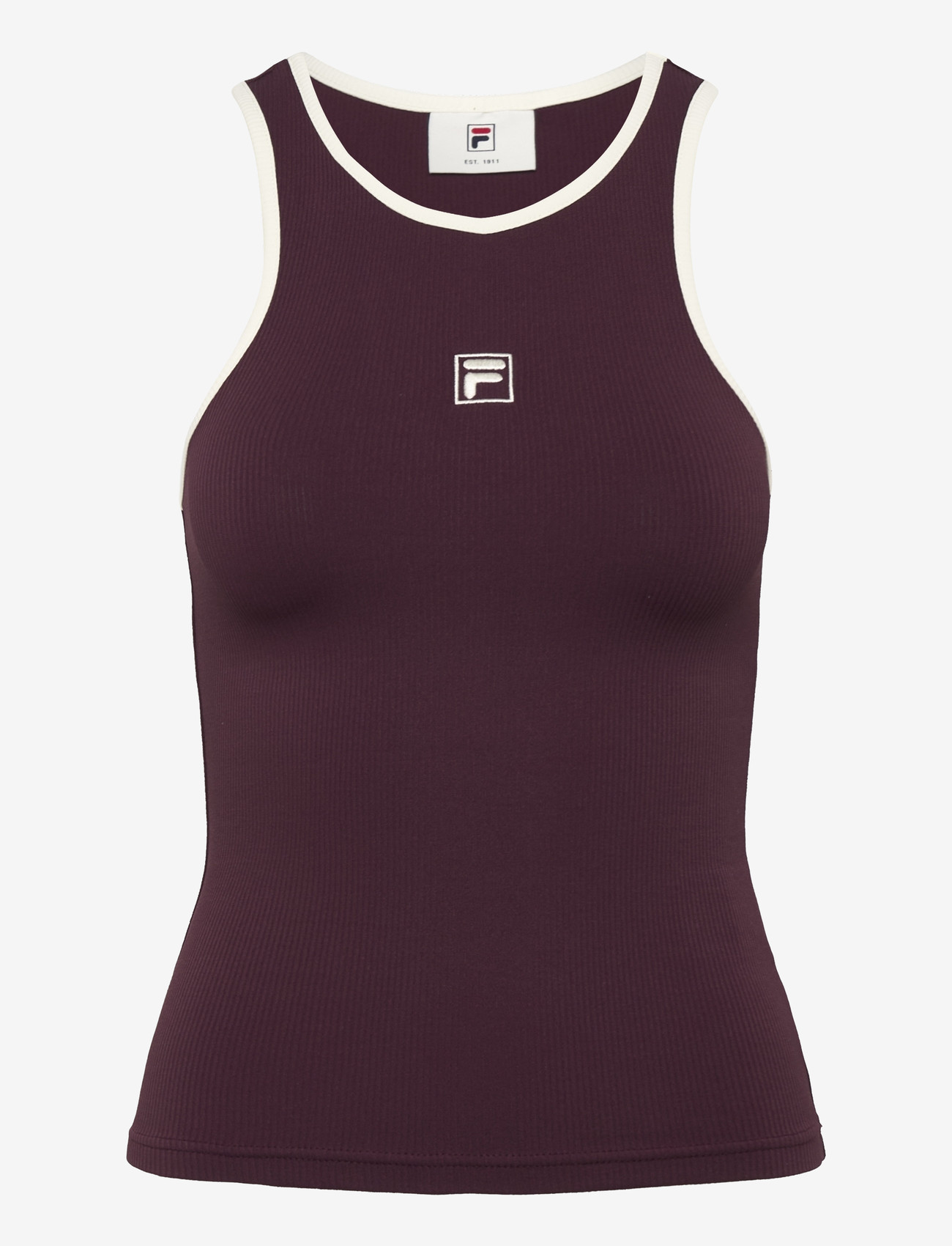 FILA - BELLAGIO tight ribbed racer tank - toppe & t-shirts - fig - 0