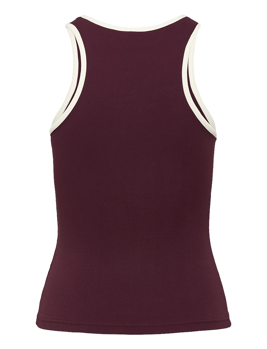 FILA - BELLAGIO tight ribbed racer tank - tank tops - fig - 1
