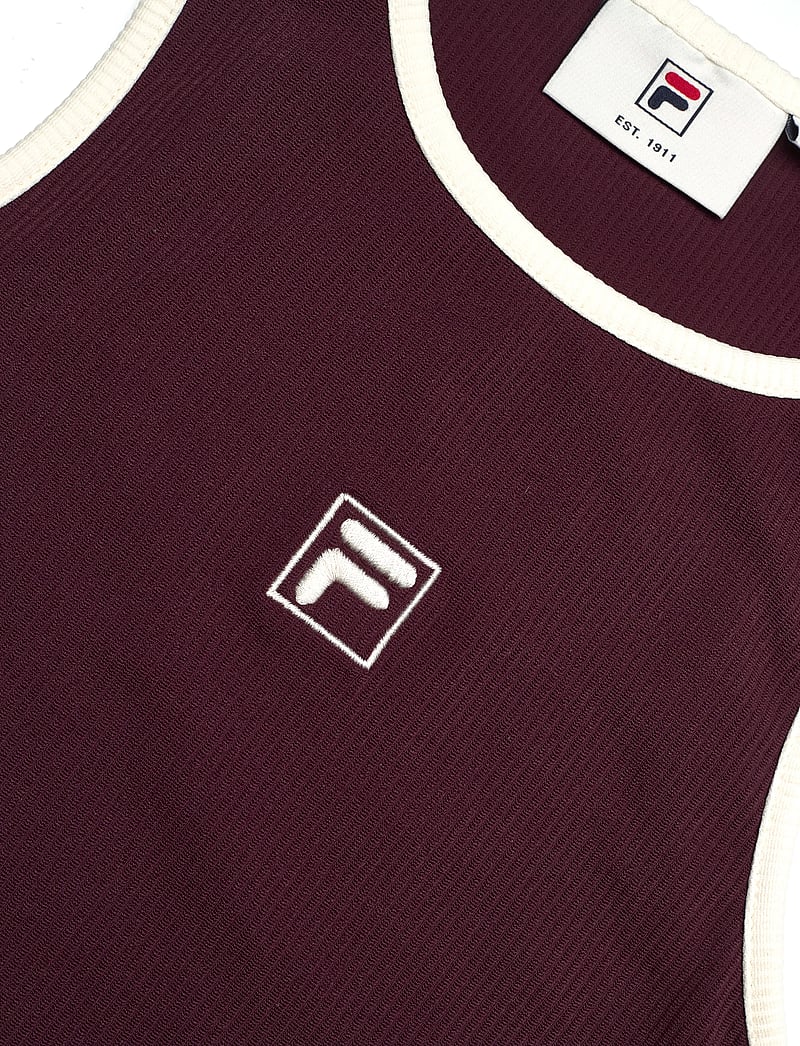 FILA - BELLAGIO tight ribbed racer tank - toppe & t-shirts - fig - 2