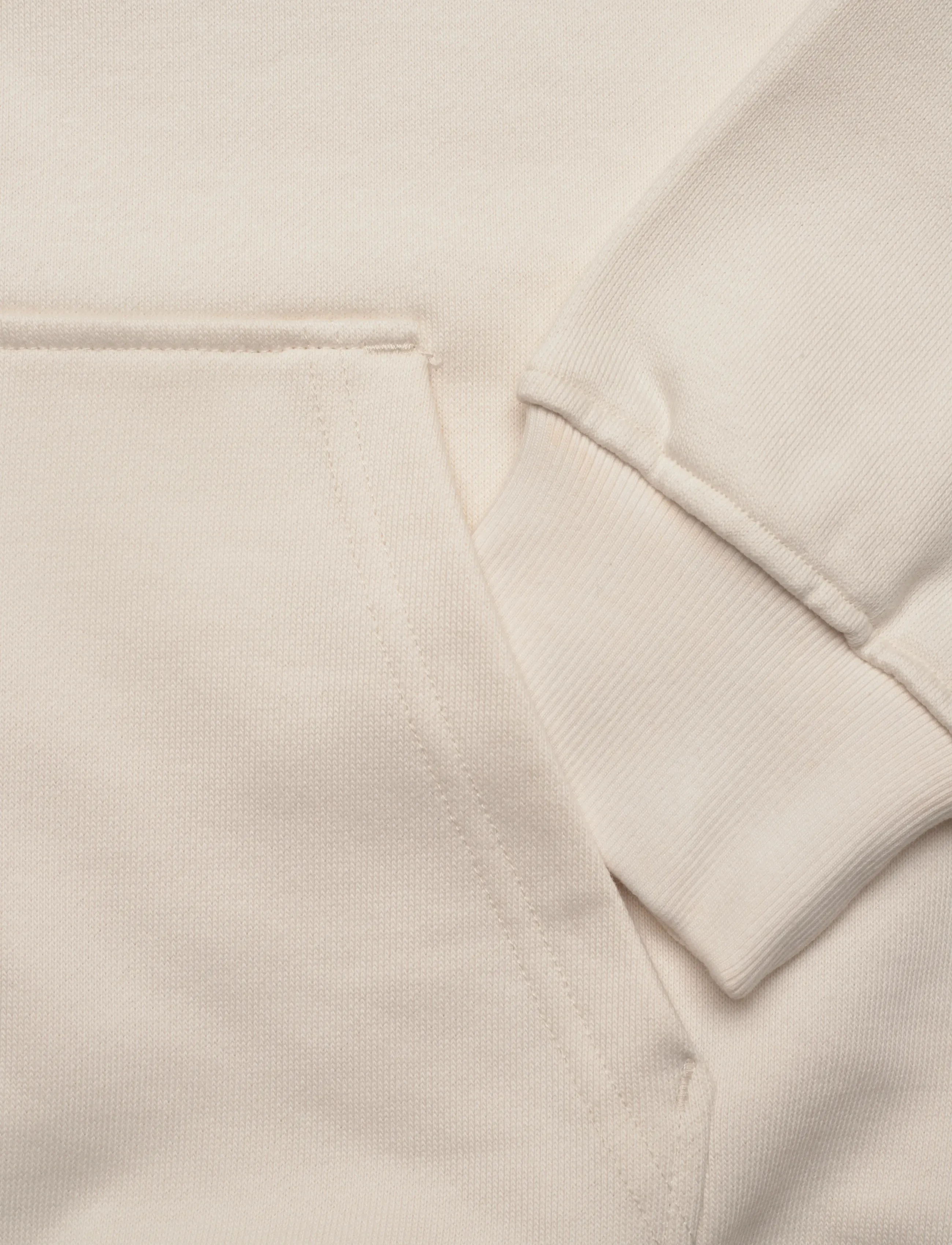 FILA - LAGRIO loose zip hoodie - oberteile - egret - 3