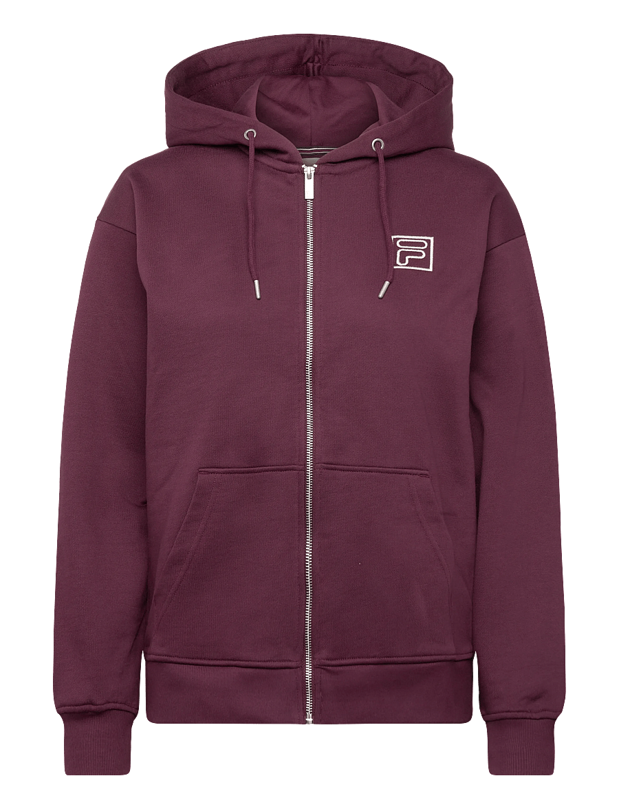 FILA - LAGRIO loose zip hoodie - overdele - fig - 0