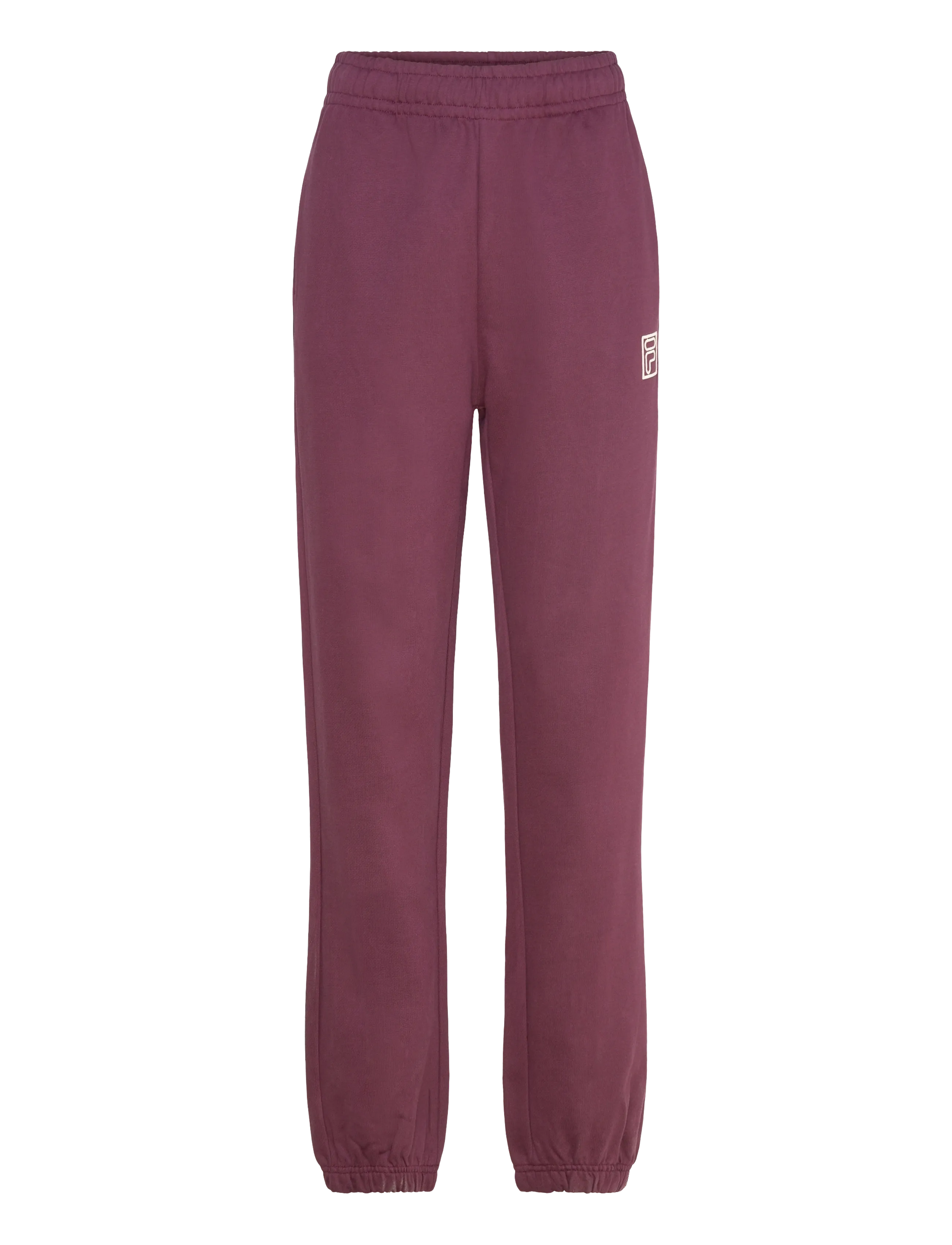 FILA LAGRIO loose sweatpants - Kleding - FIG / burgundy