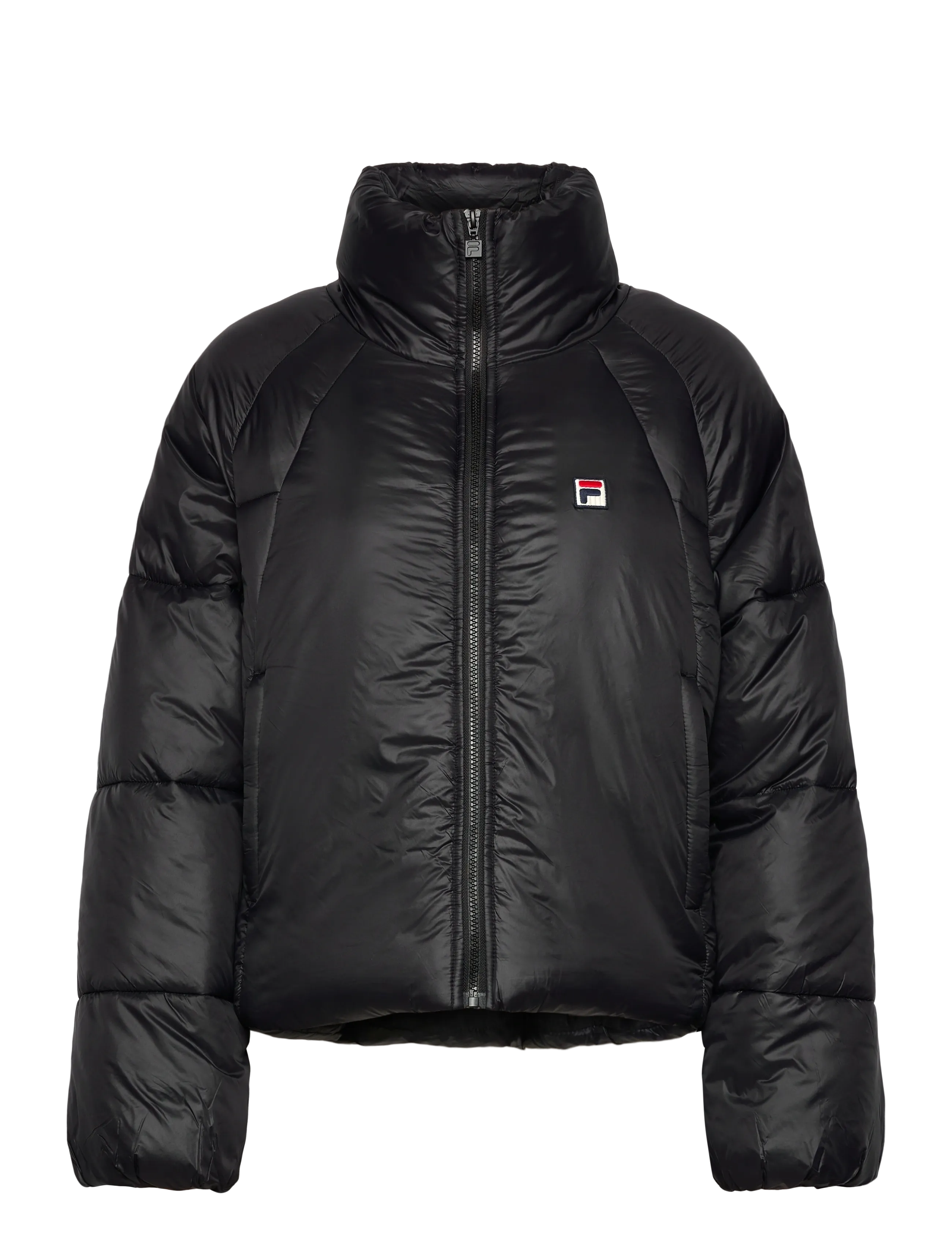 FILA Monterosa Loose Puffer Jacket, S, Black, Sport Jackets > Sport Padded Jackets, Dame