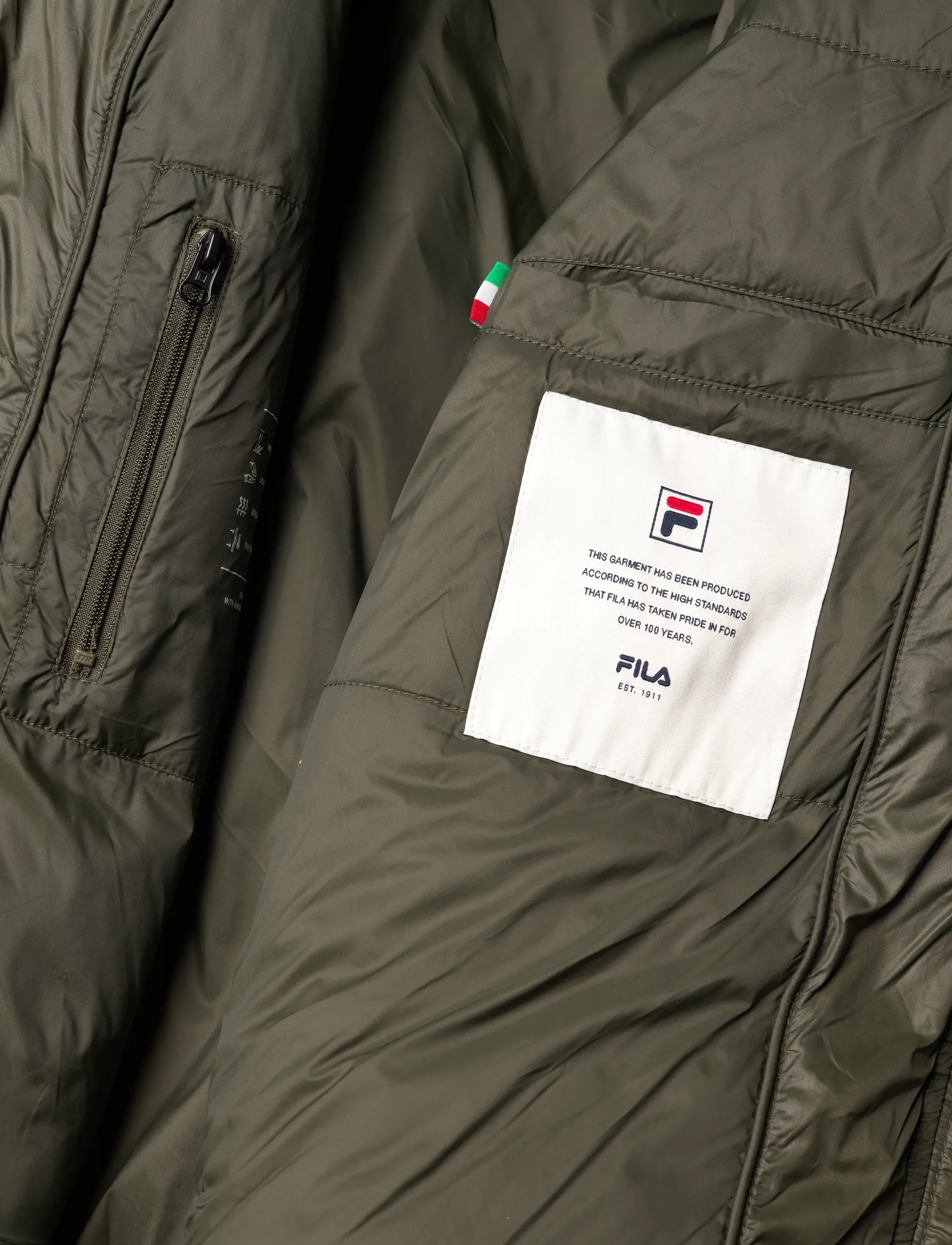 FILA - MONTEROSA loose puffer jacket - toppatakit - deep depths - 4