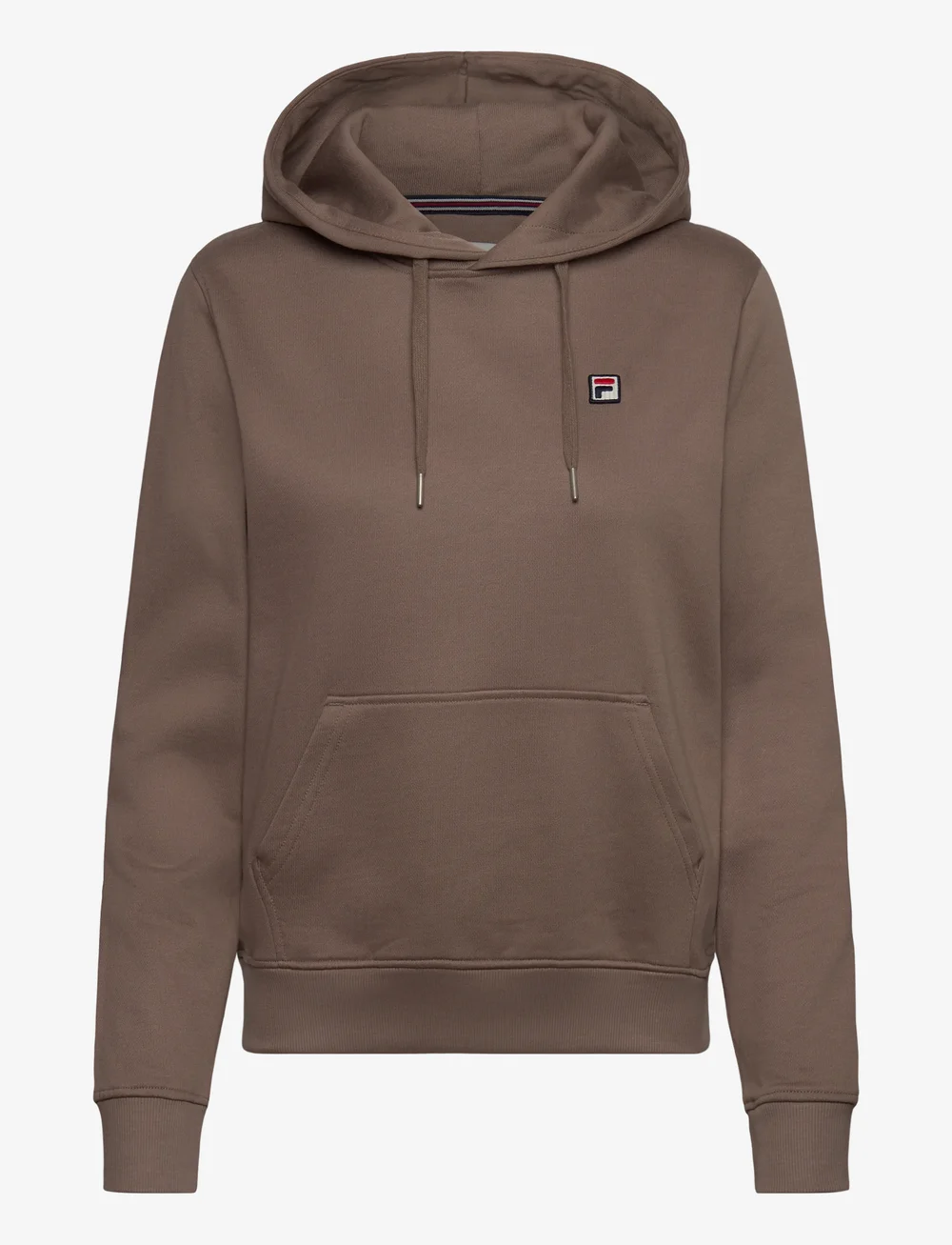FILA - BIELLA regular hoodie - huvtröjor - taupe gray - 0