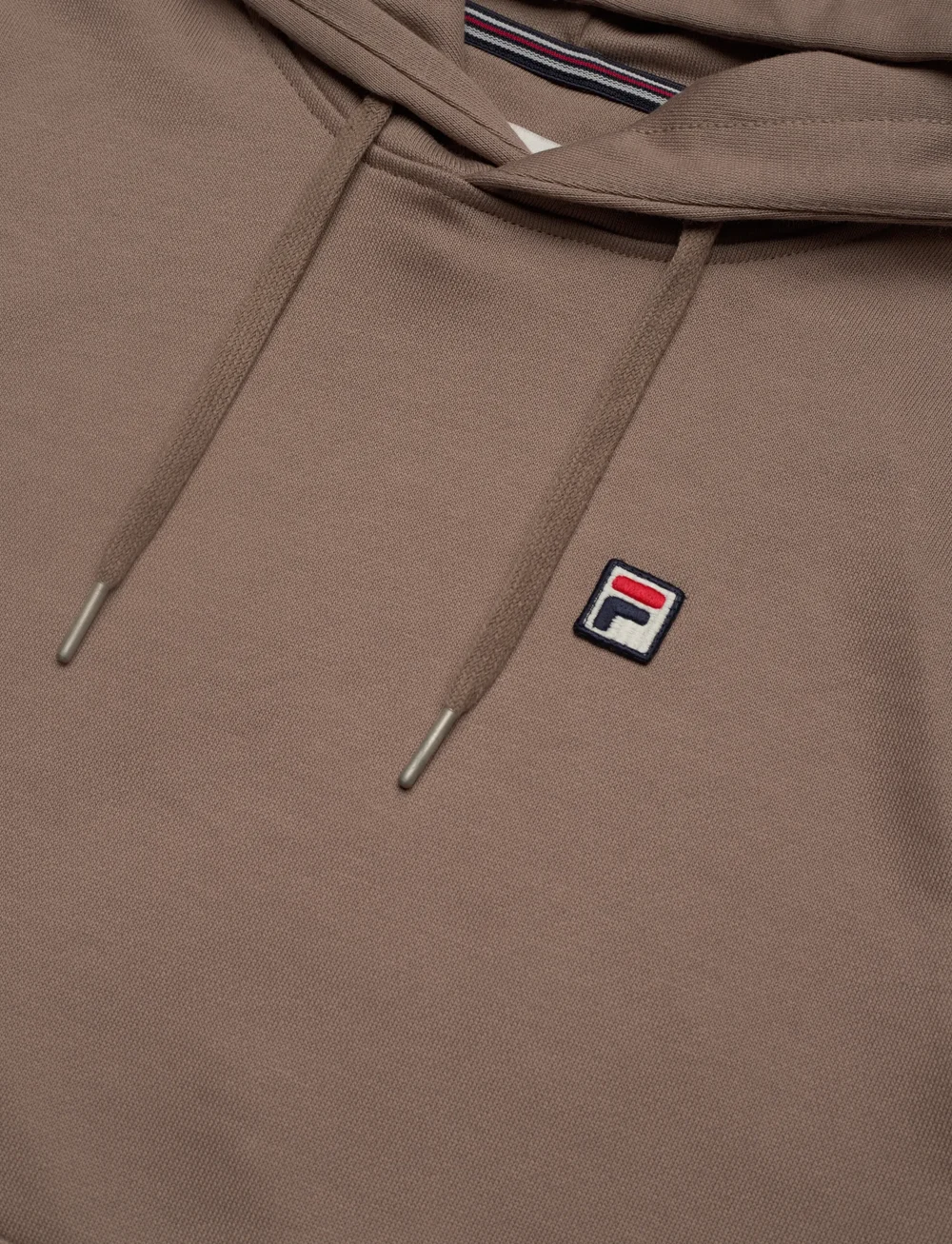 FILA - BIELLA regular hoodie - huvtröjor - taupe gray - 2