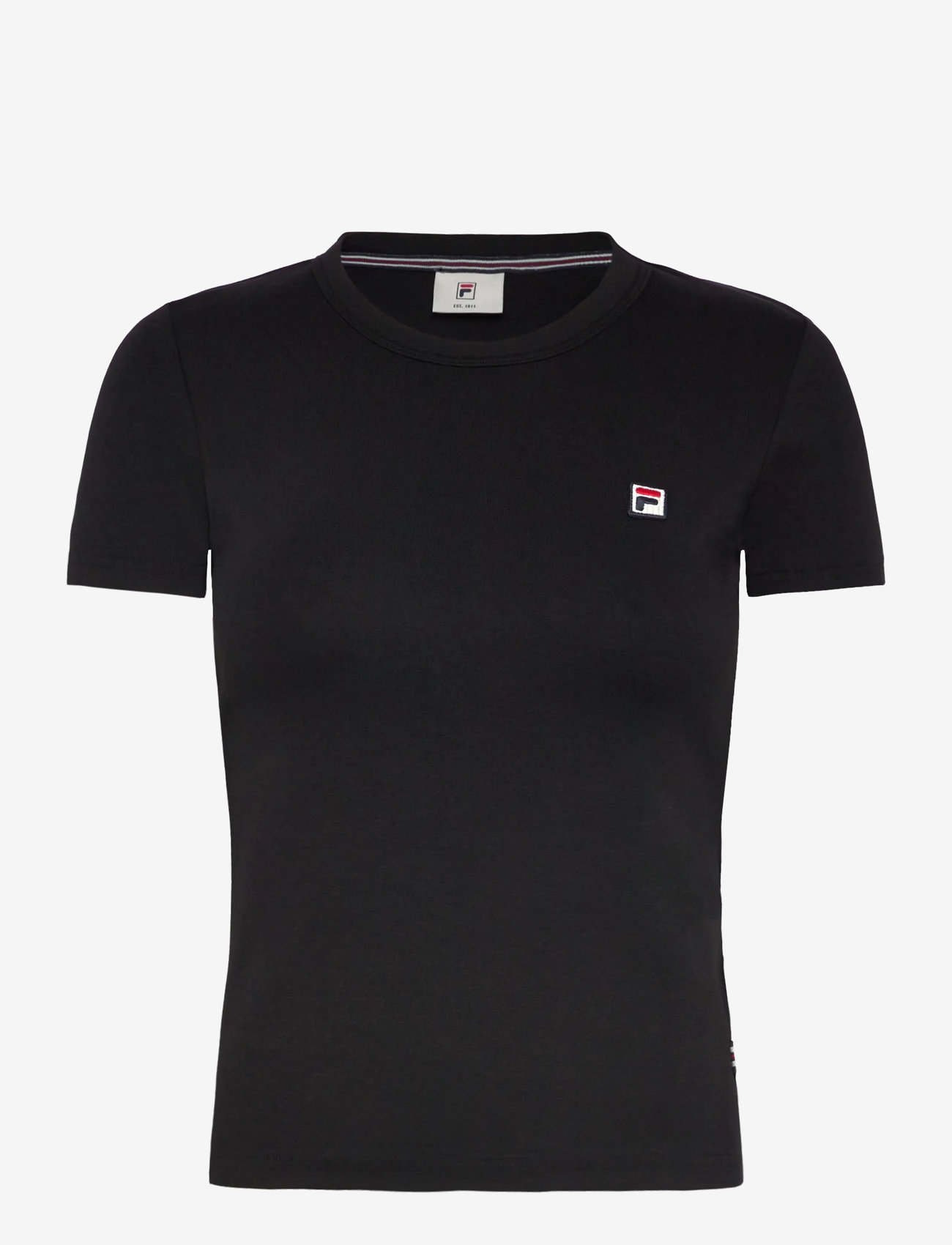 FILA - BIELLA slim t-shirt - alussärgid ja t-särgid - black - 0