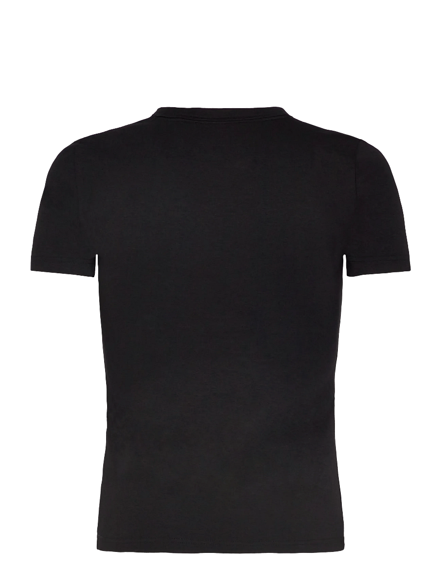 FILA - BIELLA slim t-shirt - t-shirts - black - 1