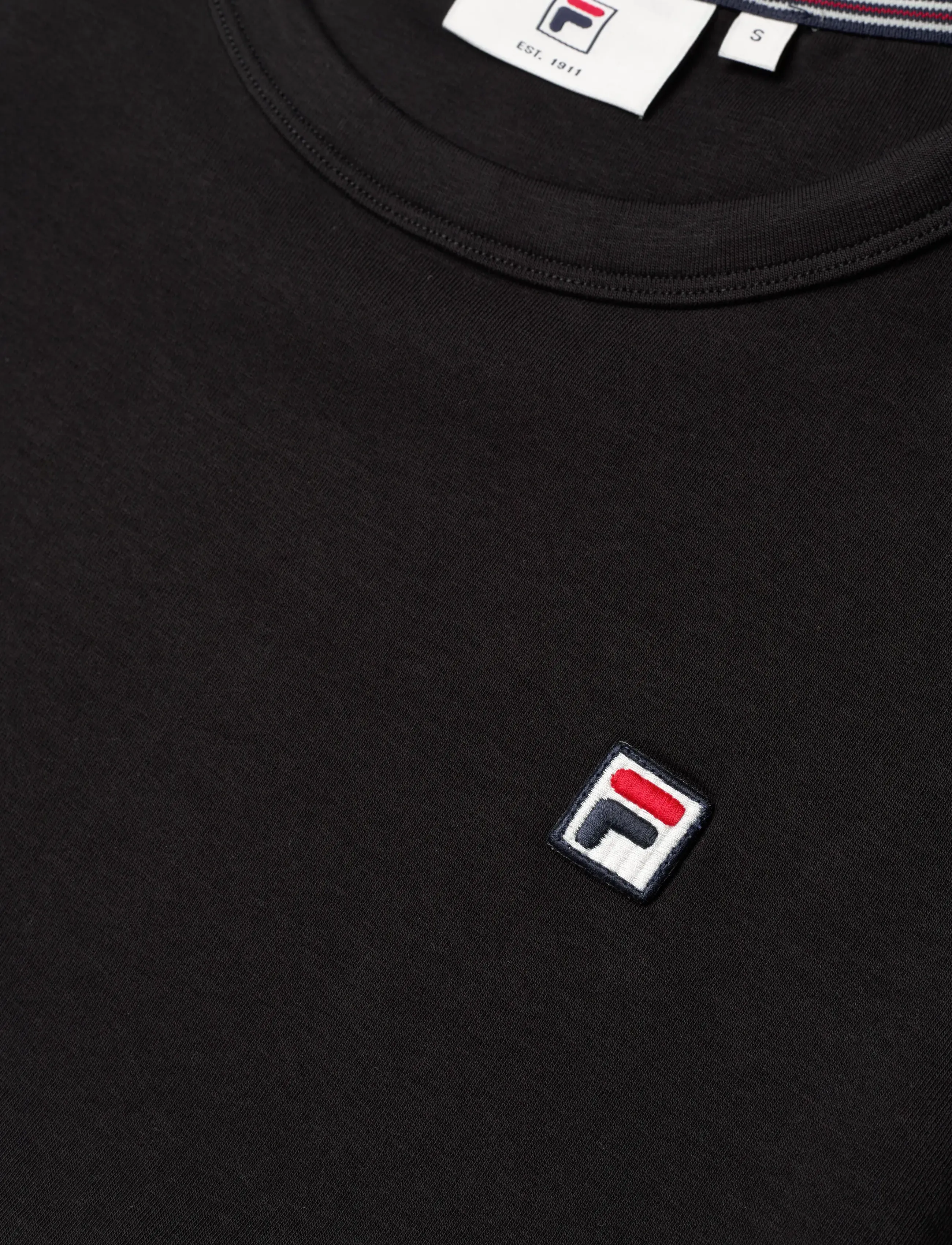 FILA - BIELLA slim t-shirt - t-shirts - black - 2