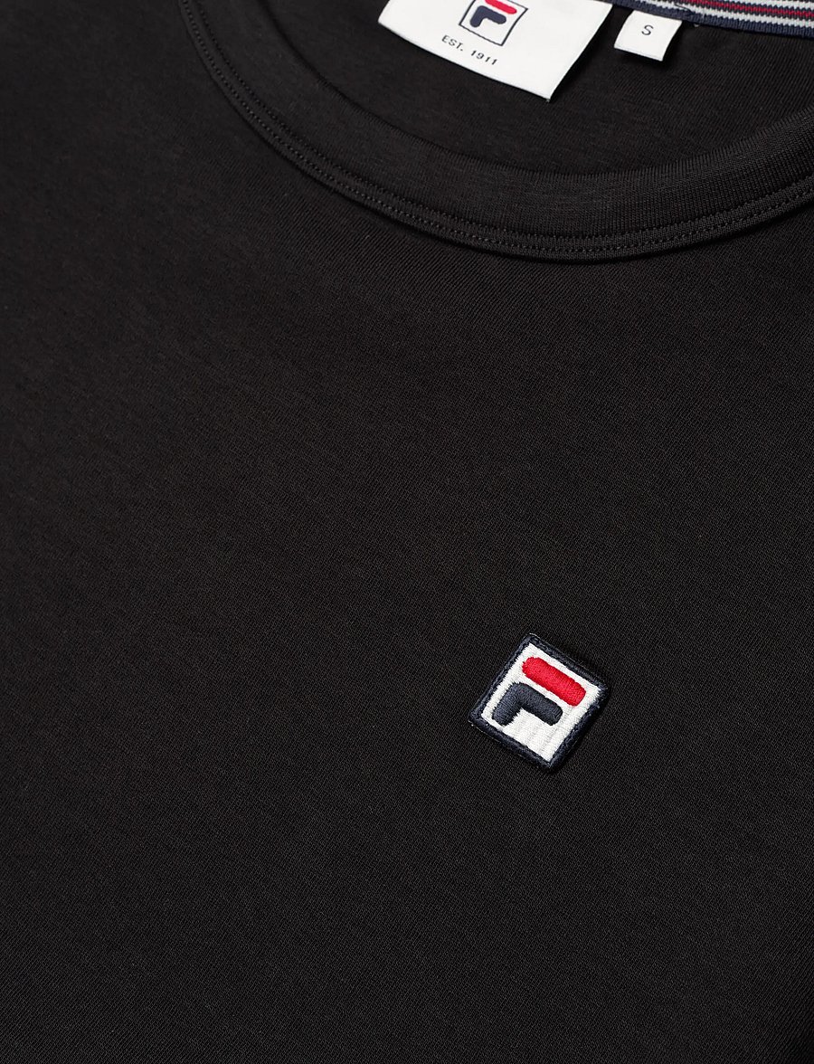 FILA - BIELLA slim t-shirt - t-shirts - black - 2