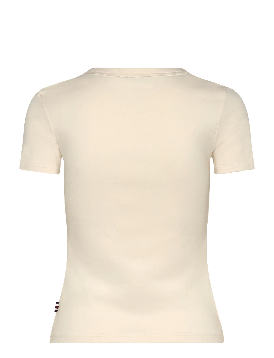 FILA - BIELLA slim t-shirt - t-shirts - egret - 1