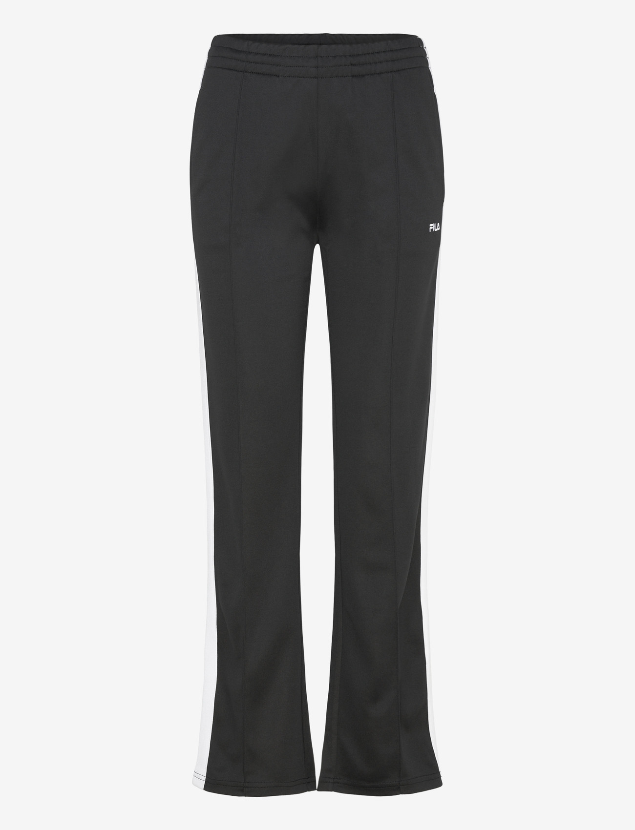 FILA - SAGANO straight taped track pants - joggingbukser - black - 0