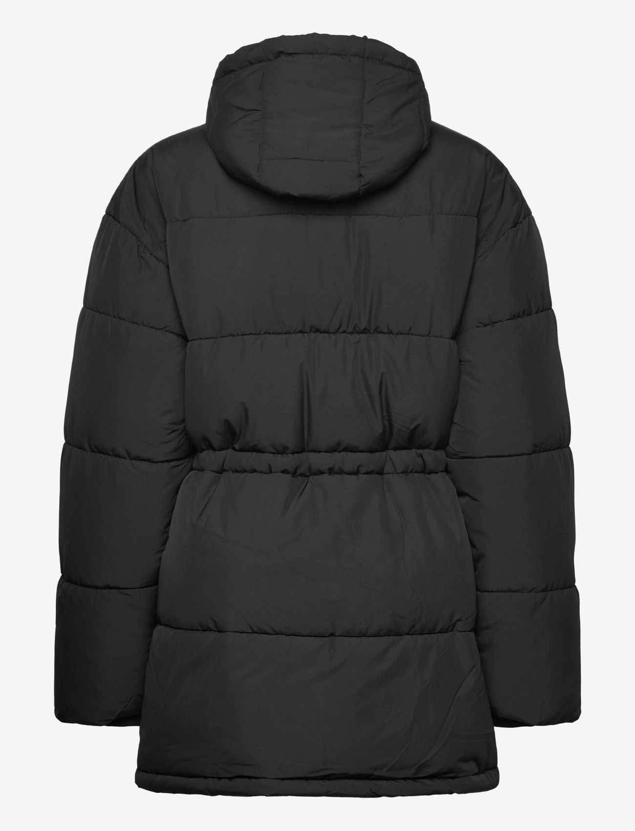 FILA - ALBA relaxed mid hooded puffer jacket - dunjackor - black - 2