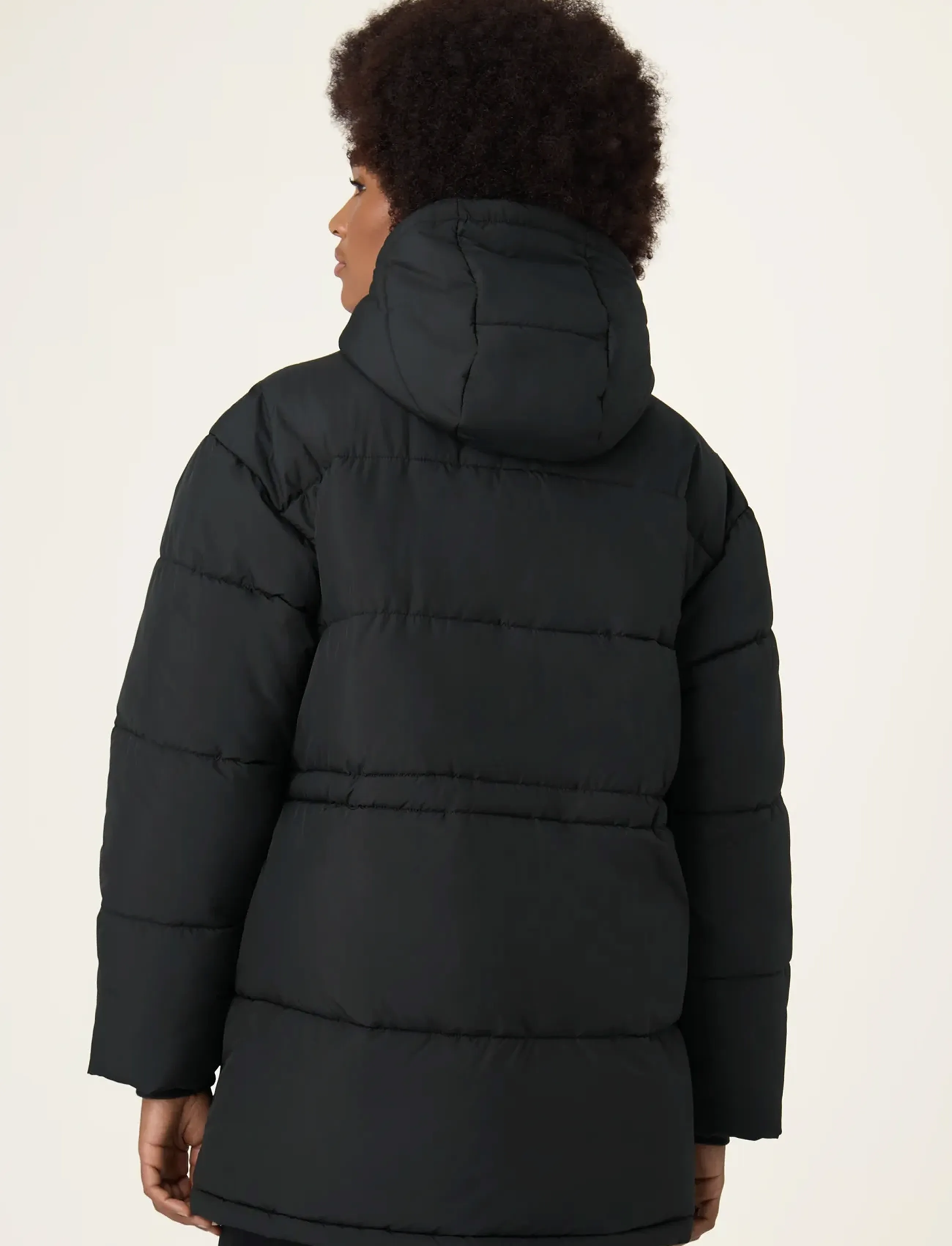 Alba Relaxed Mid Hooded Puffer Jacket 10