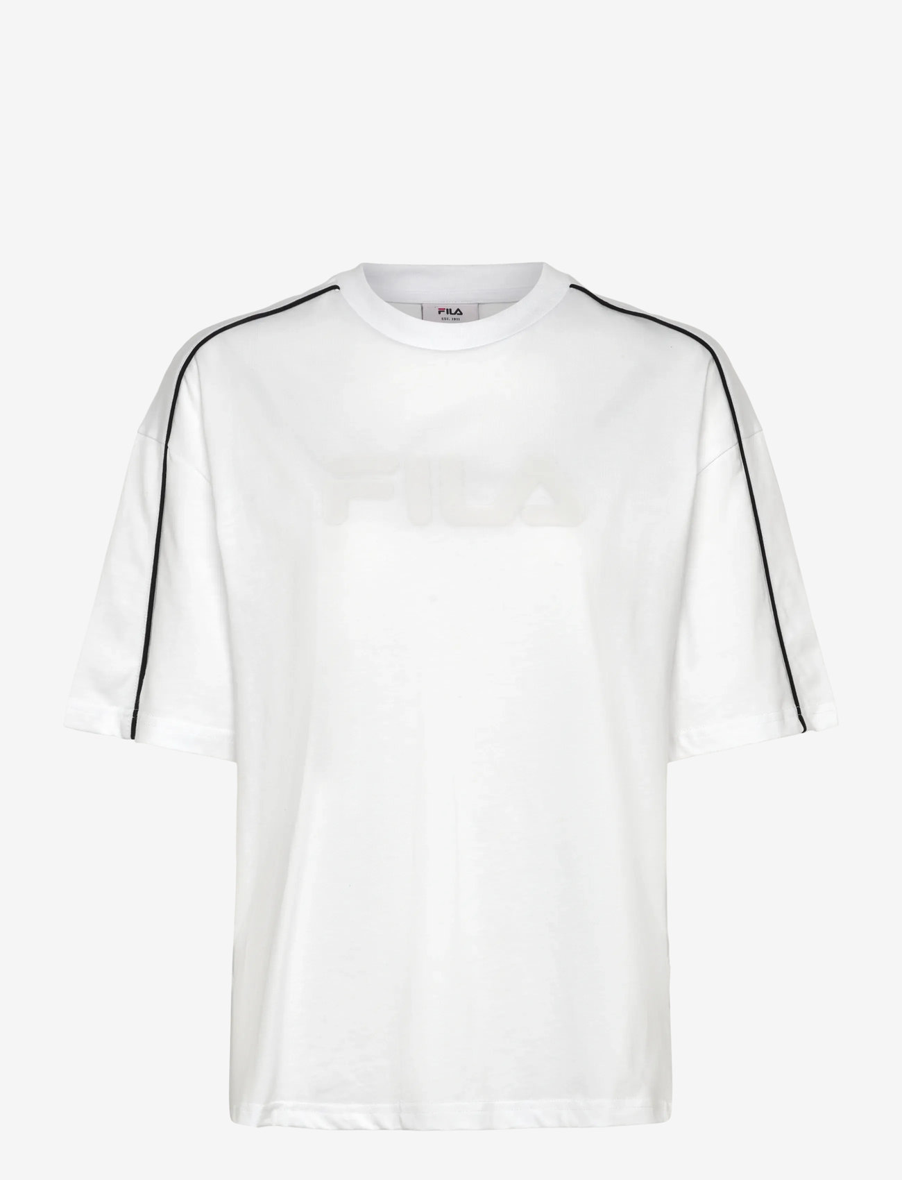 FILA - RIVOLI oversized graphic t-shirt - alussärgid ja t-särgid - bright white - 0