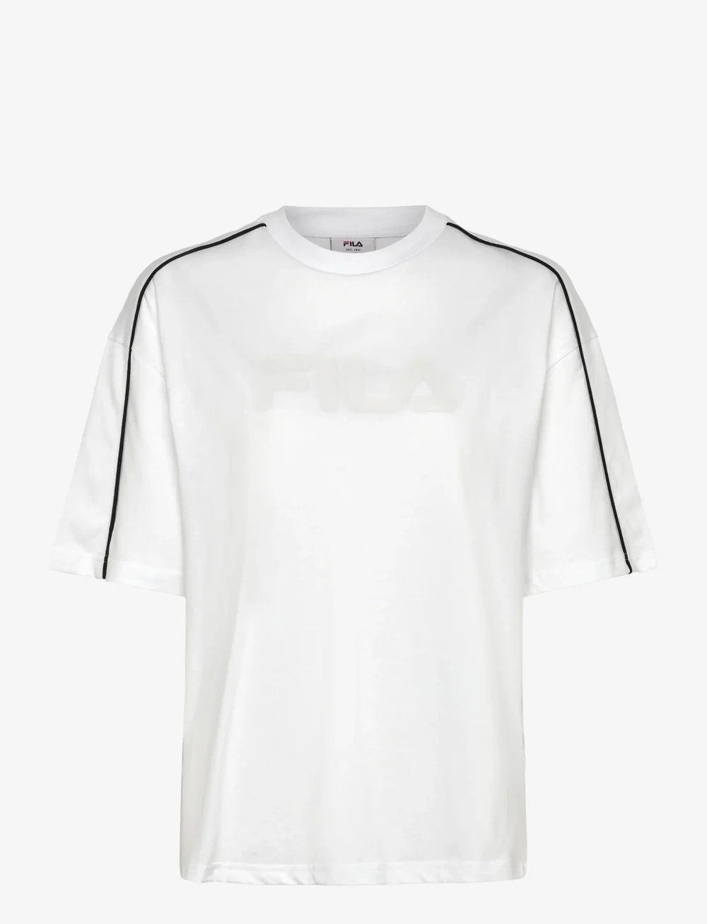 FILA - RIVOLI oversized graphic t-shirt - topit & t-paidat - bright white - 0