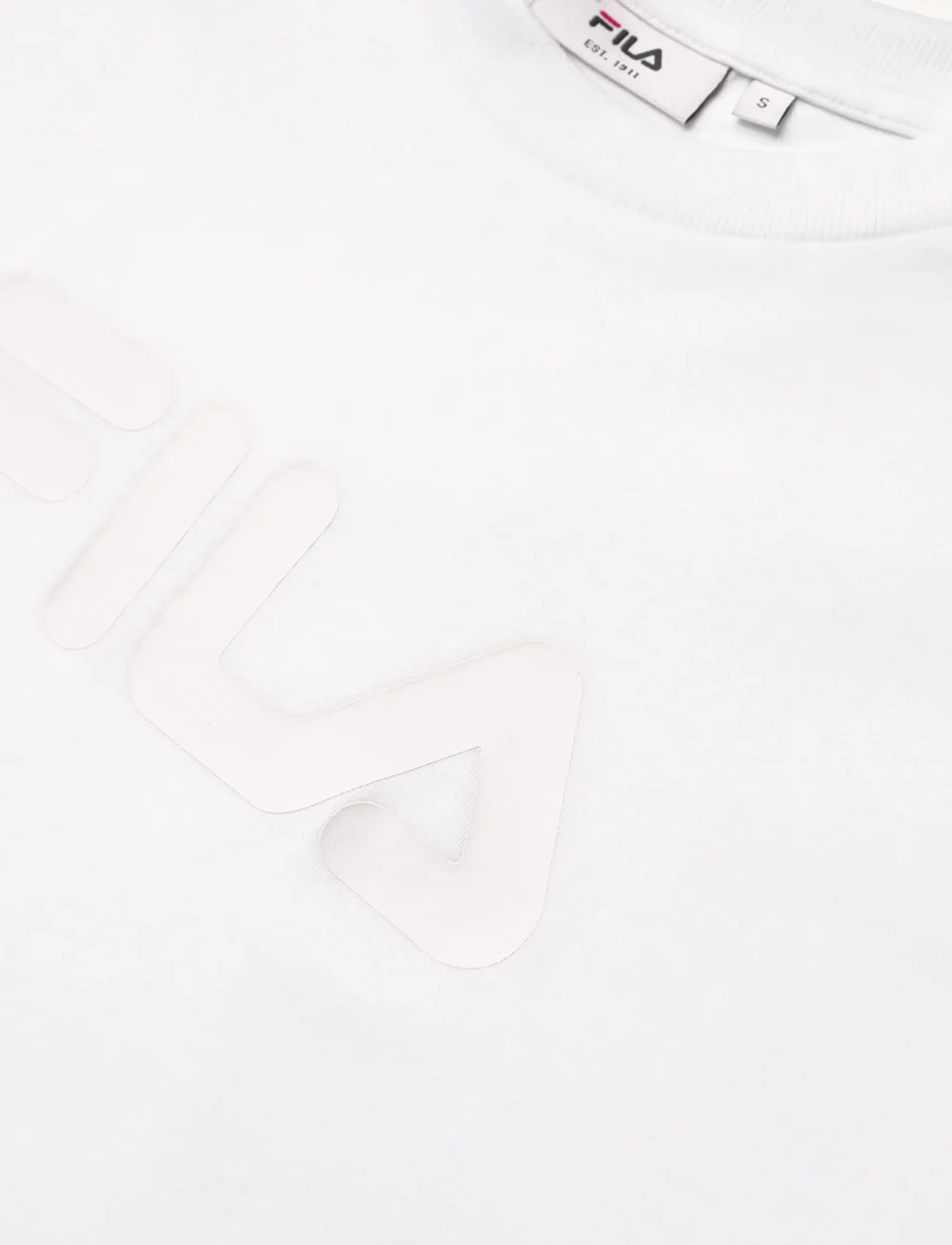 FILA - RIVOLI oversized graphic t-shirt - topit & t-paidat - bright white - 2