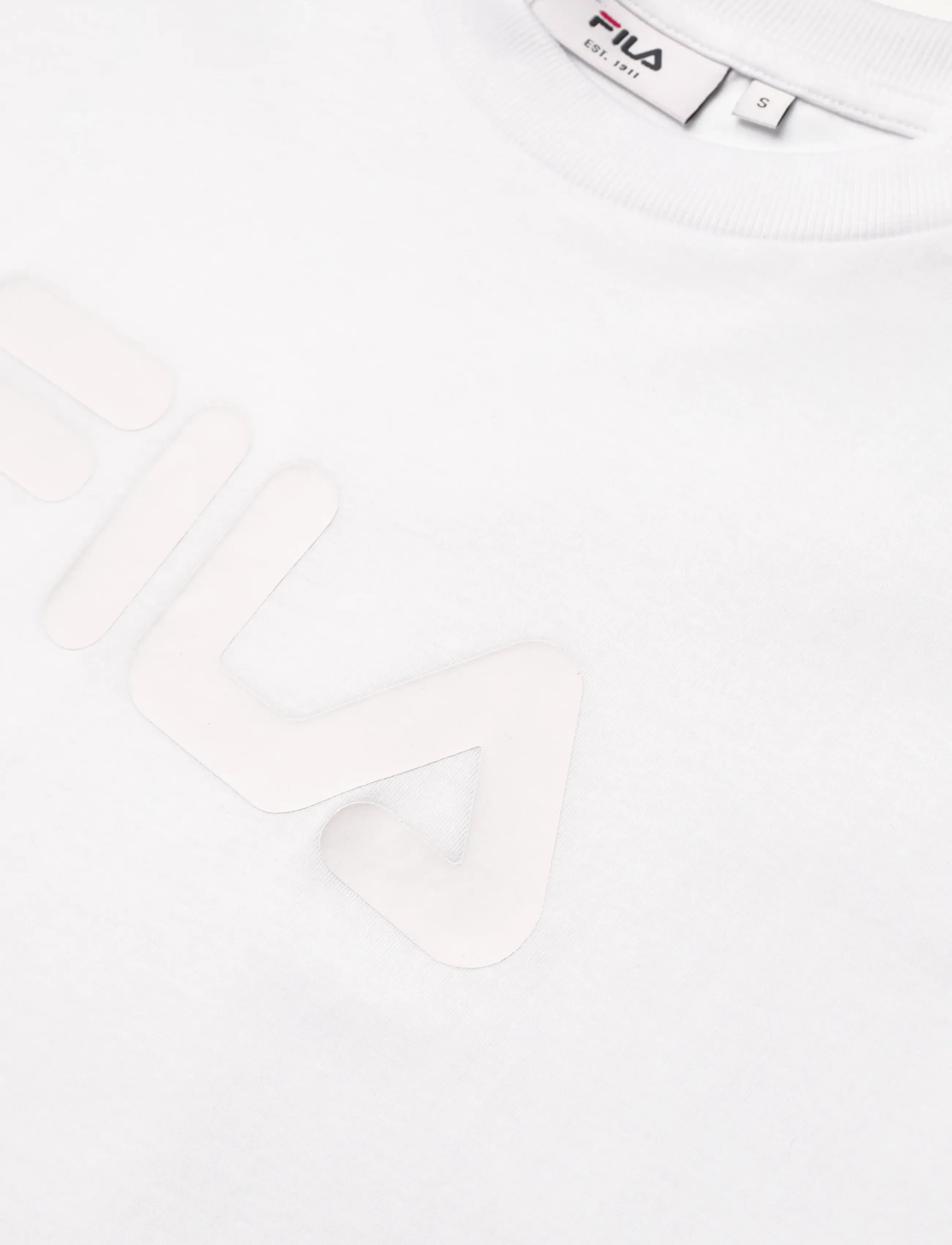 FILA - RIVOLI oversized graphic t-shirt - t-shirts - bright white - 2