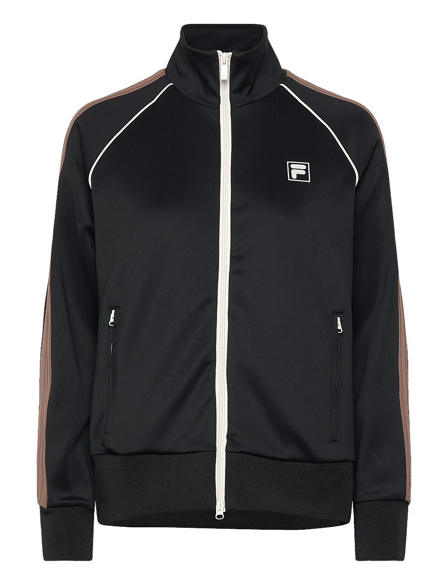 FILA - MARLIANO regular taped track jacket - casual jakker - black - 0