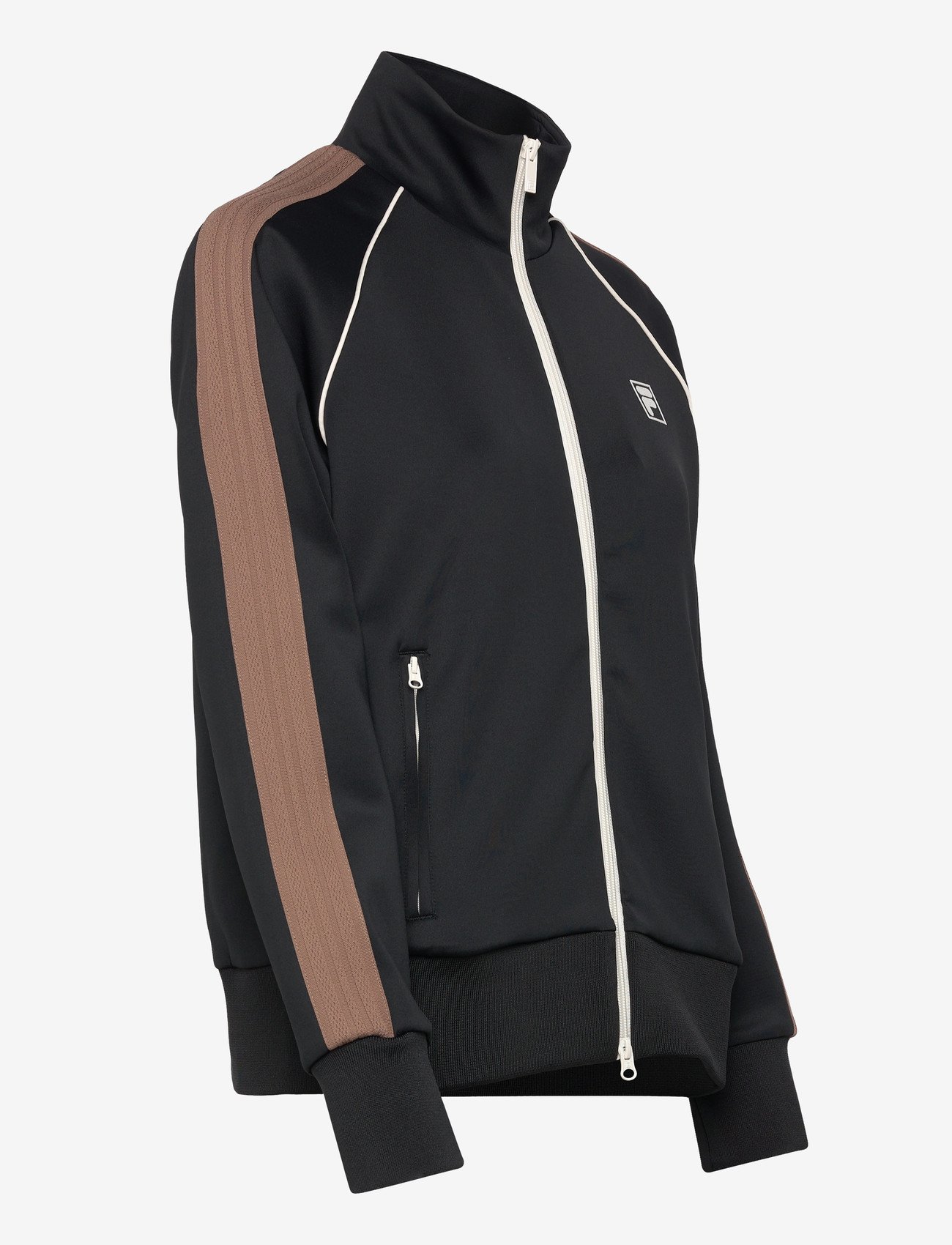 FILA - MARLIANO regular taped track jacket - tops - black - 2