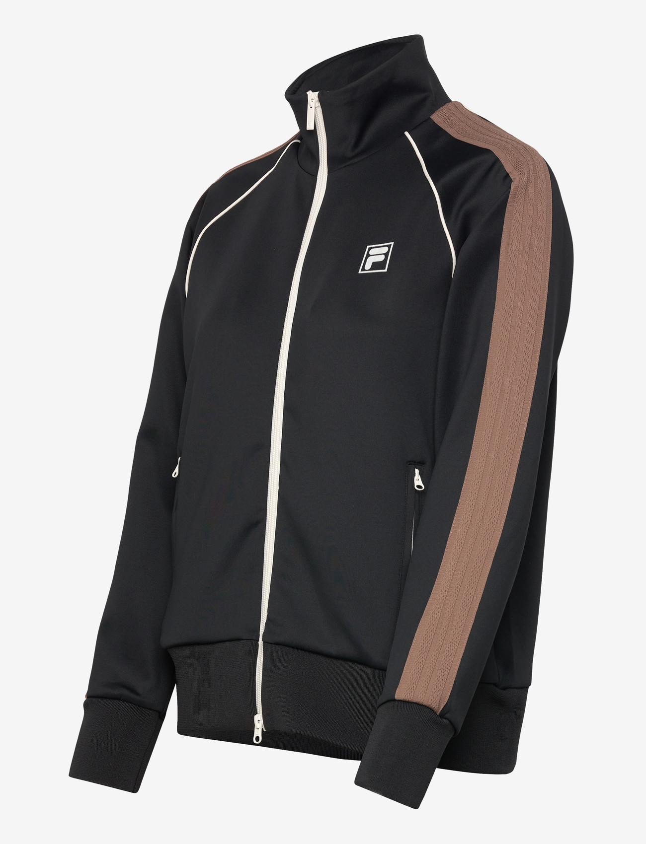 FILA - MARLIANO regular taped track jacket - tops - black - 3