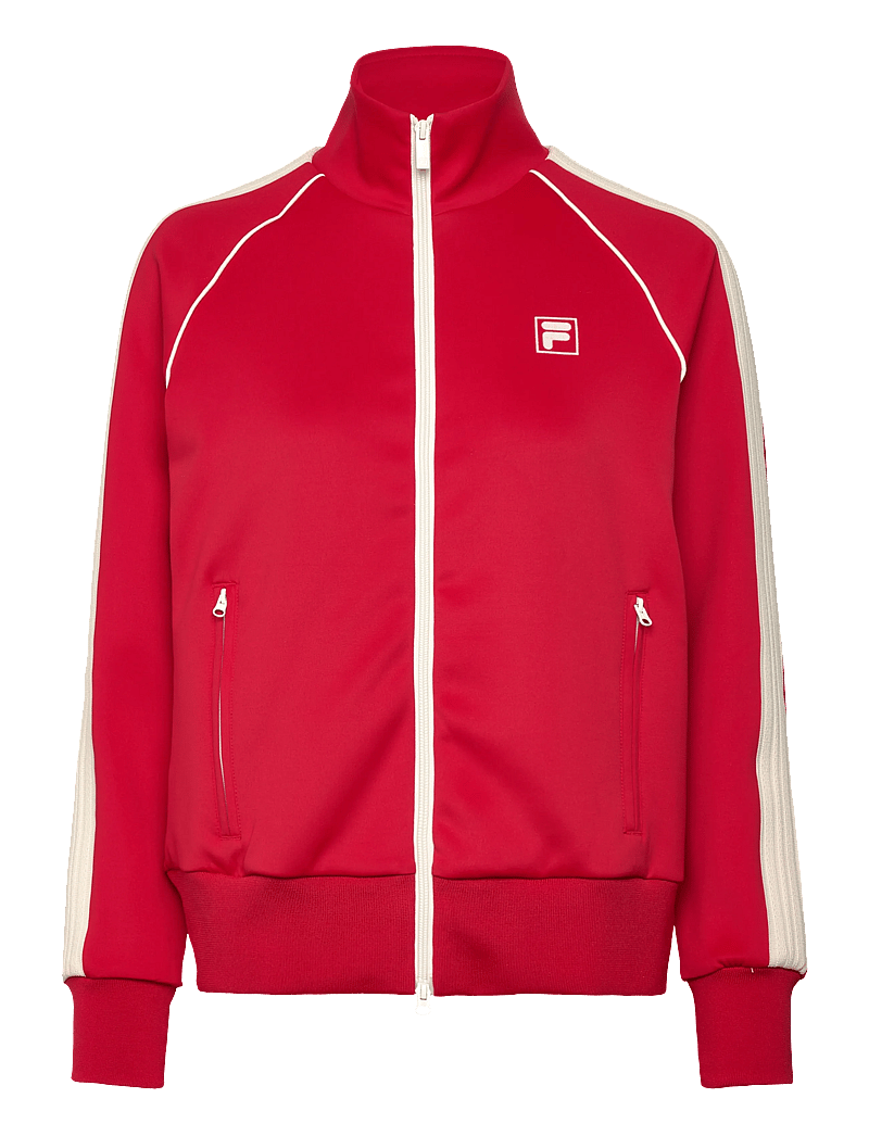 FILA - MARLIANO regular taped track jacket - freizeitjacken - true red - 0