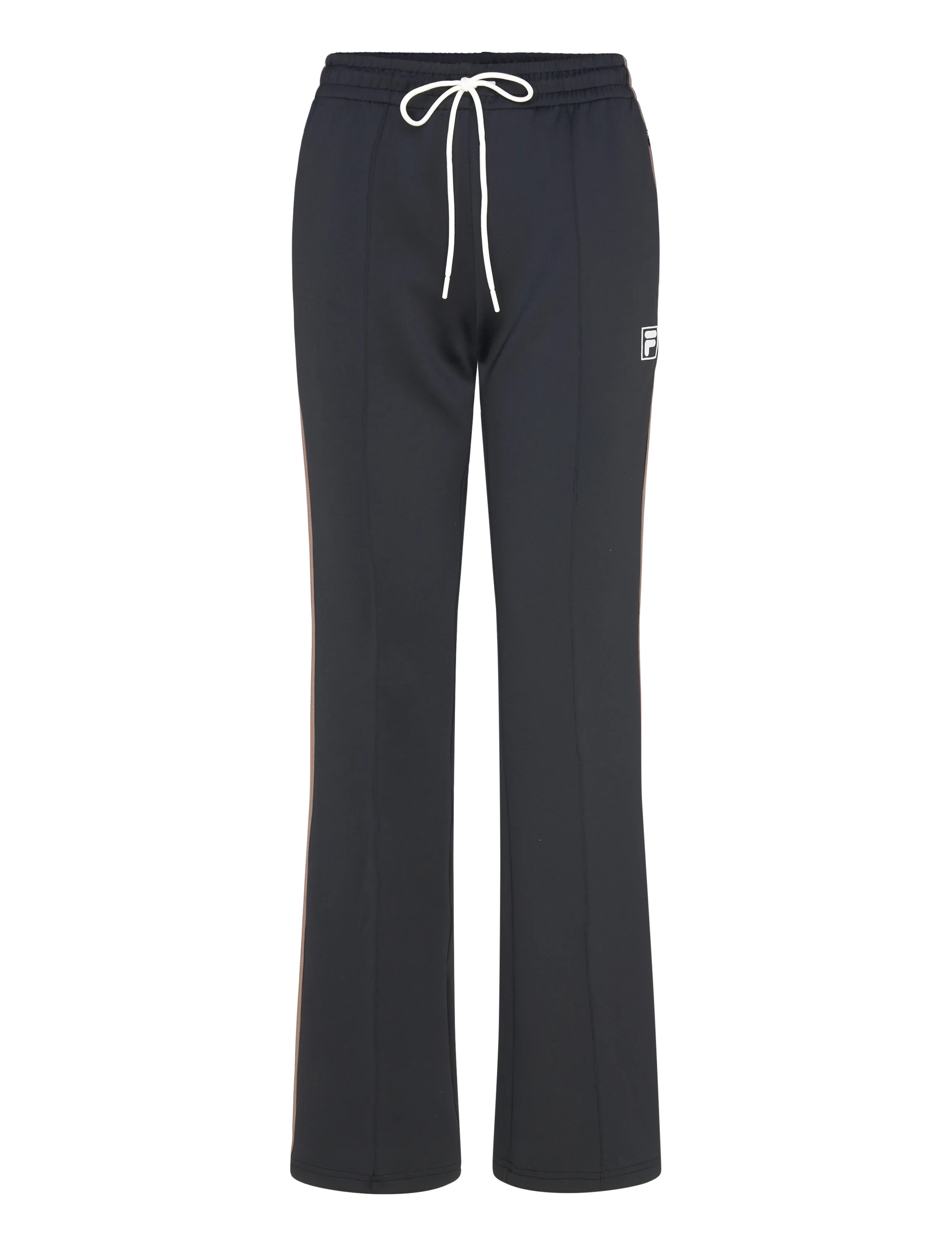 FILA Marliano Overlength Taped Track Pant, L, Black, Sport Pants > Sport Sweatpants, Dame