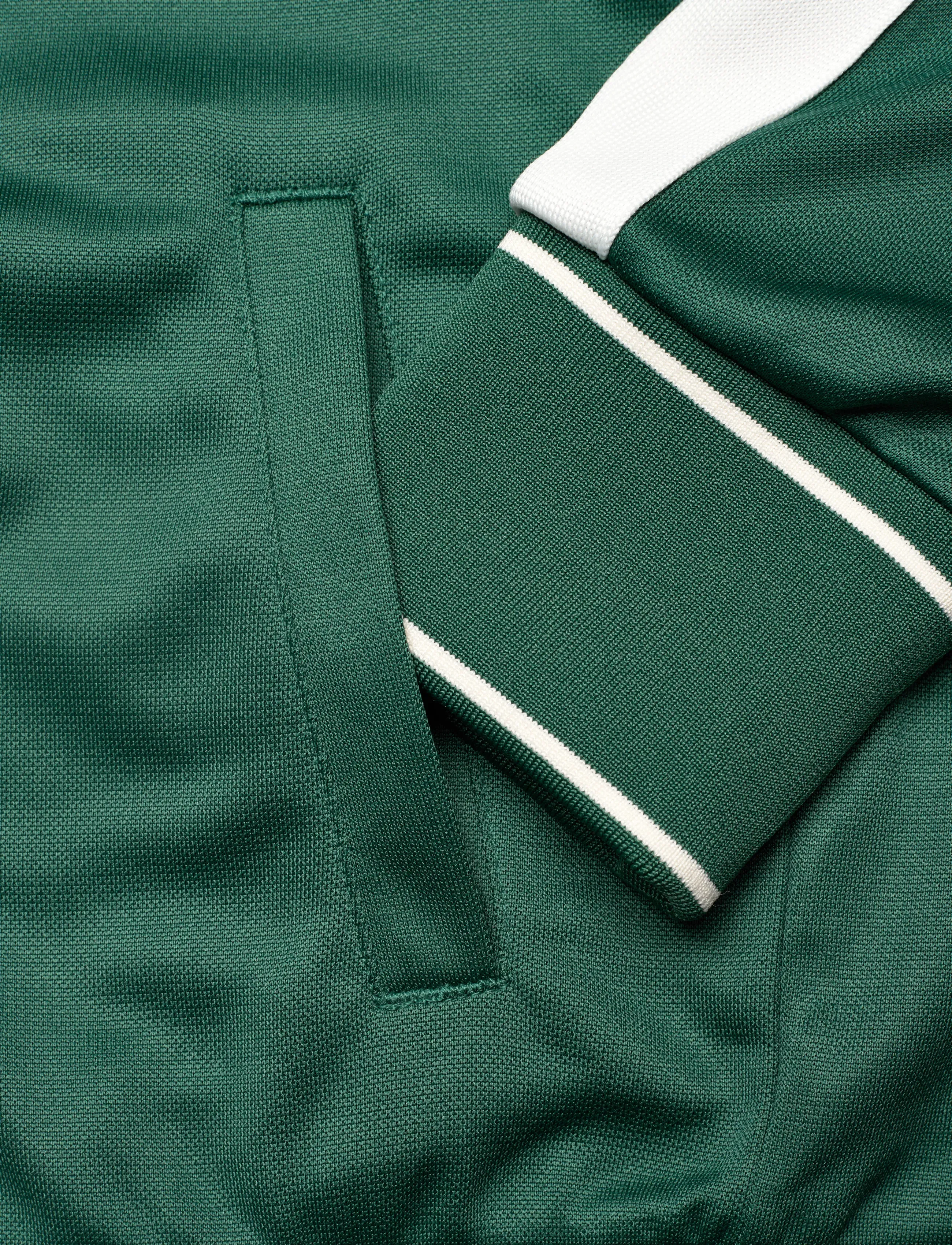 FILA - MICHI regular cropped taped track jacket - oberteile - posy green - 3
