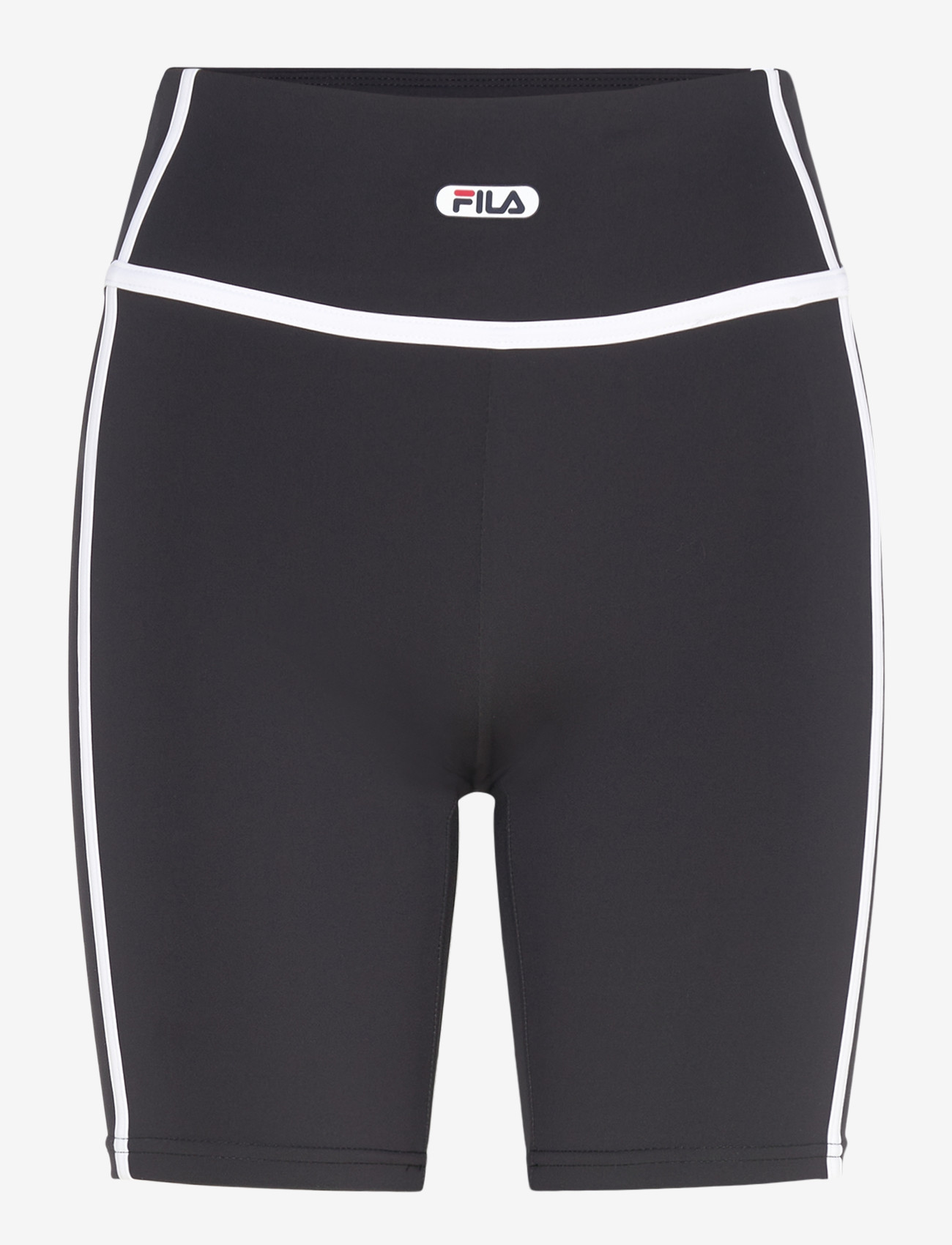 FILA - CONFINI slim contrast tape shorts - trainingstights - black - 0