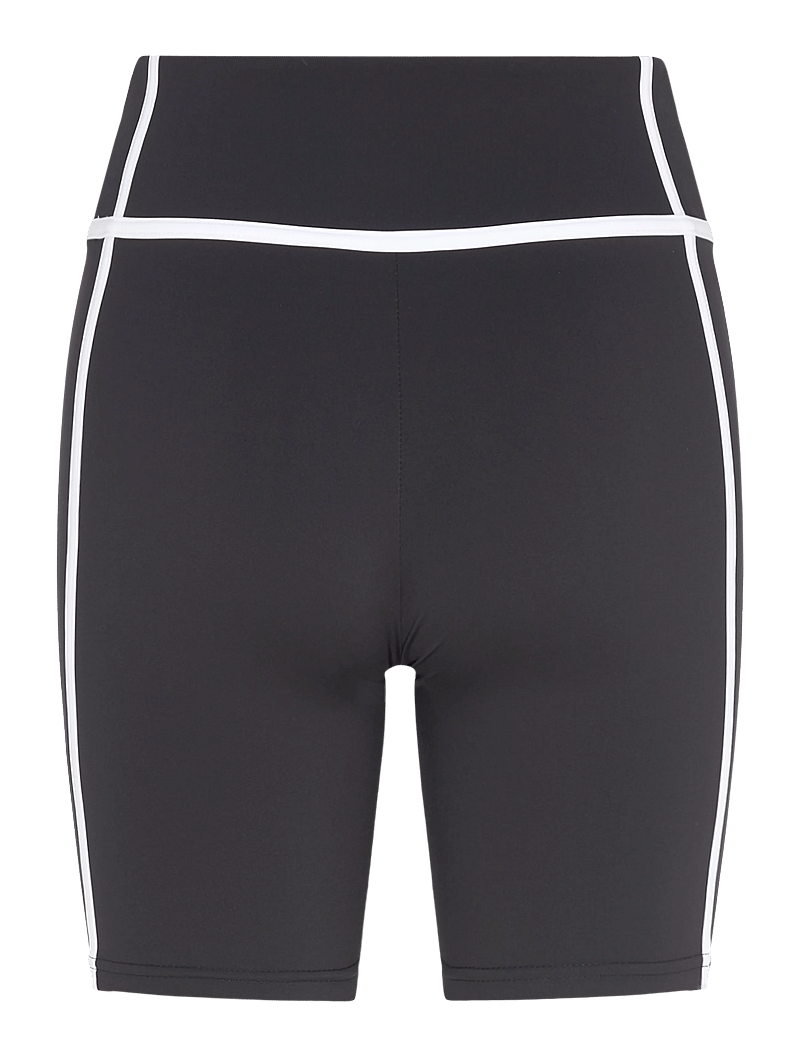 FILA - CONFINI slim contrast tape shorts - trainingstights - black - 1