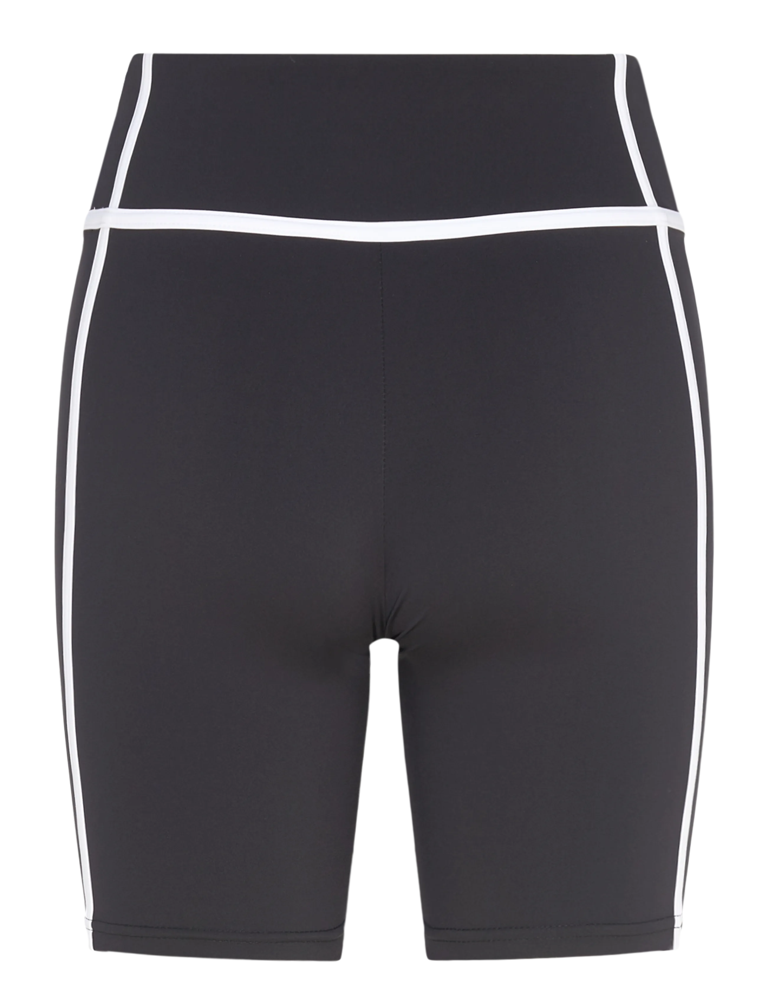 FILA - CONFINI slim contrast tape shorts - collants d'entraînement - black - 1