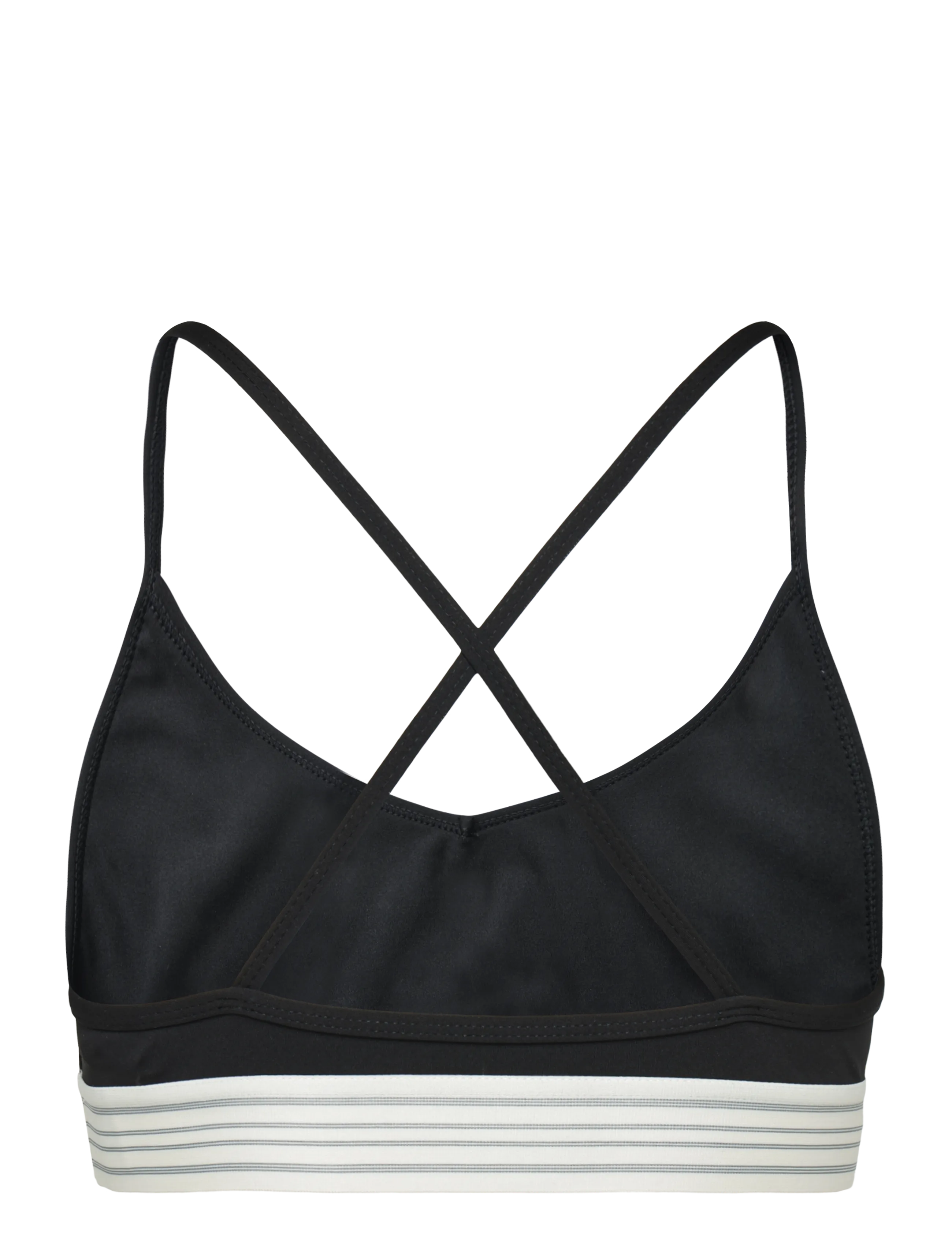 FILA - MOLINA elastic tape top - sport-bhs - black - 1