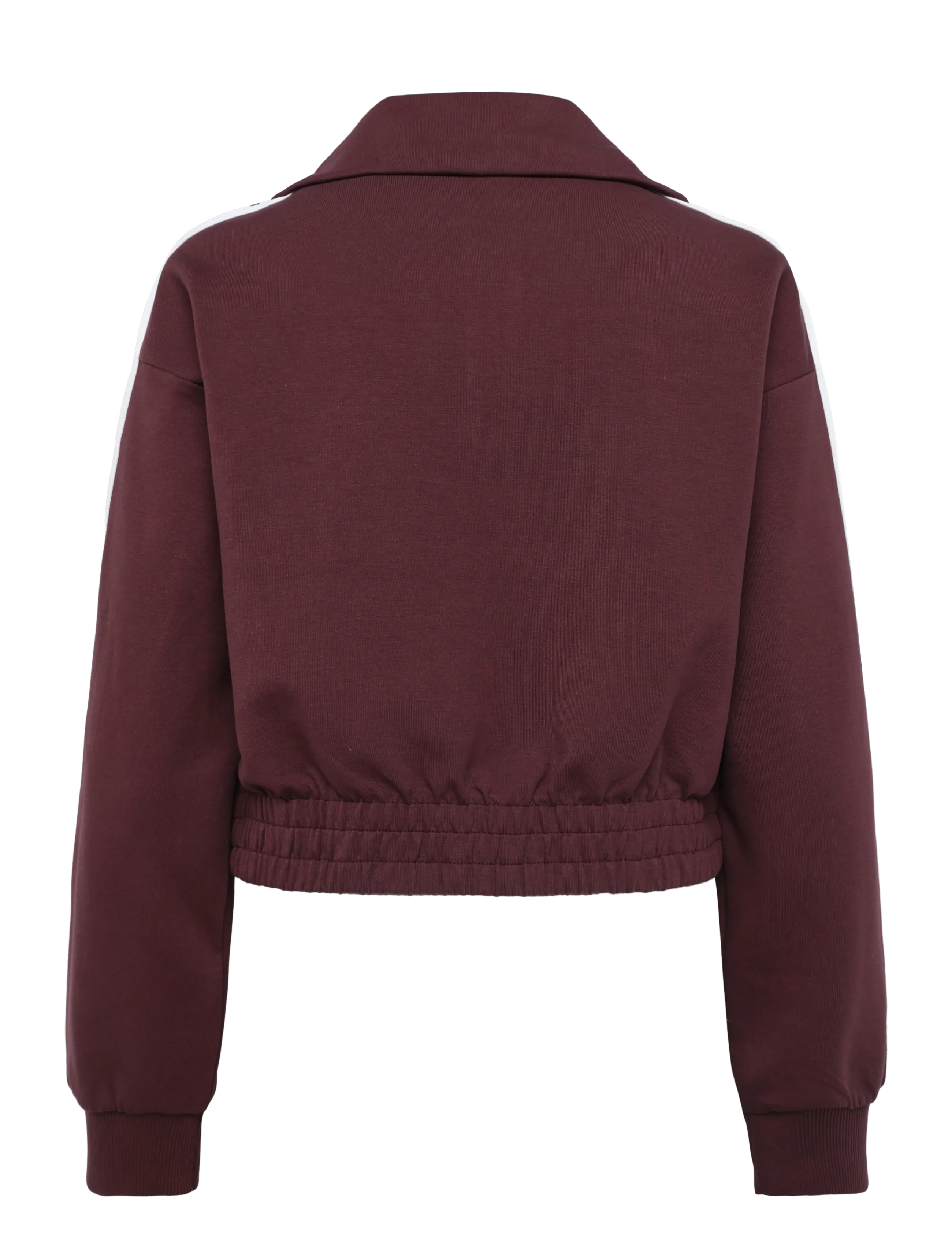 FILA - AVIGNA  relaxed cropped half zip sweatshirt - sweatshirts - fudge - 1
