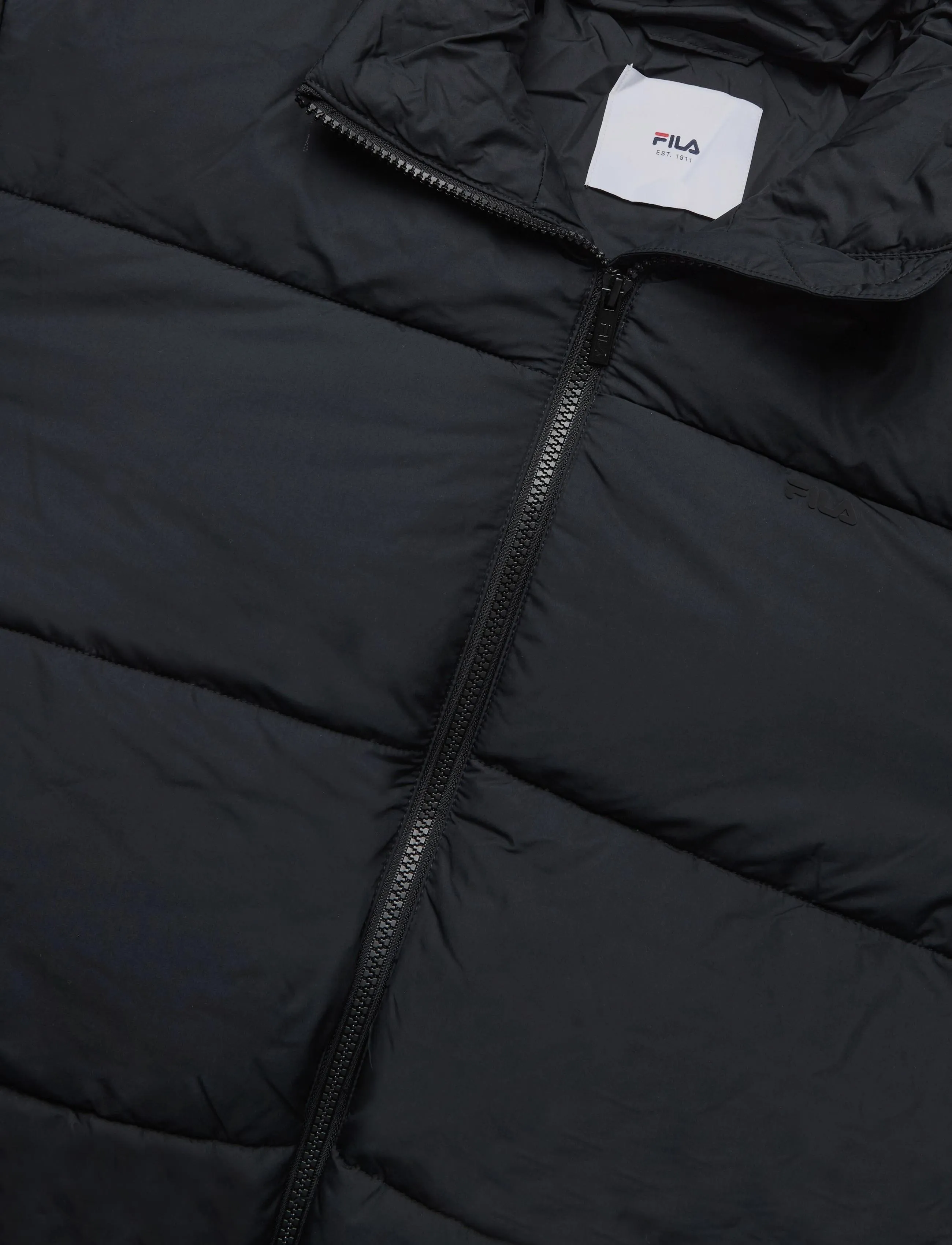 FILA - CASERE relaxed puffer jacket - winterjacken - black - 2