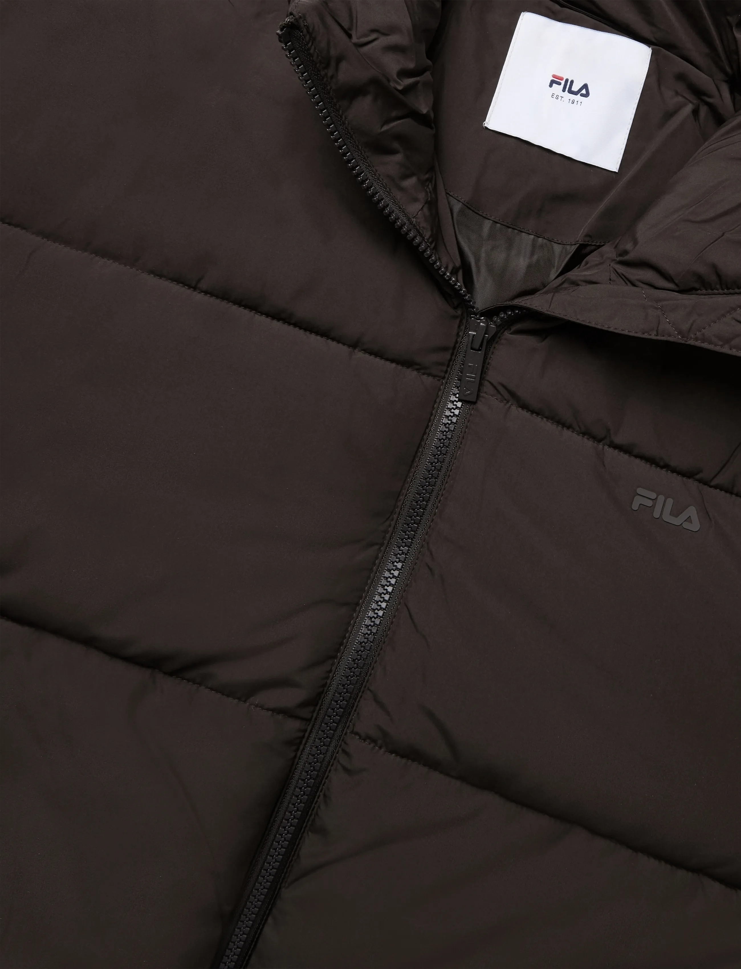 FILA - CASERE relaxed puffer jacket - chocolate torte - 2