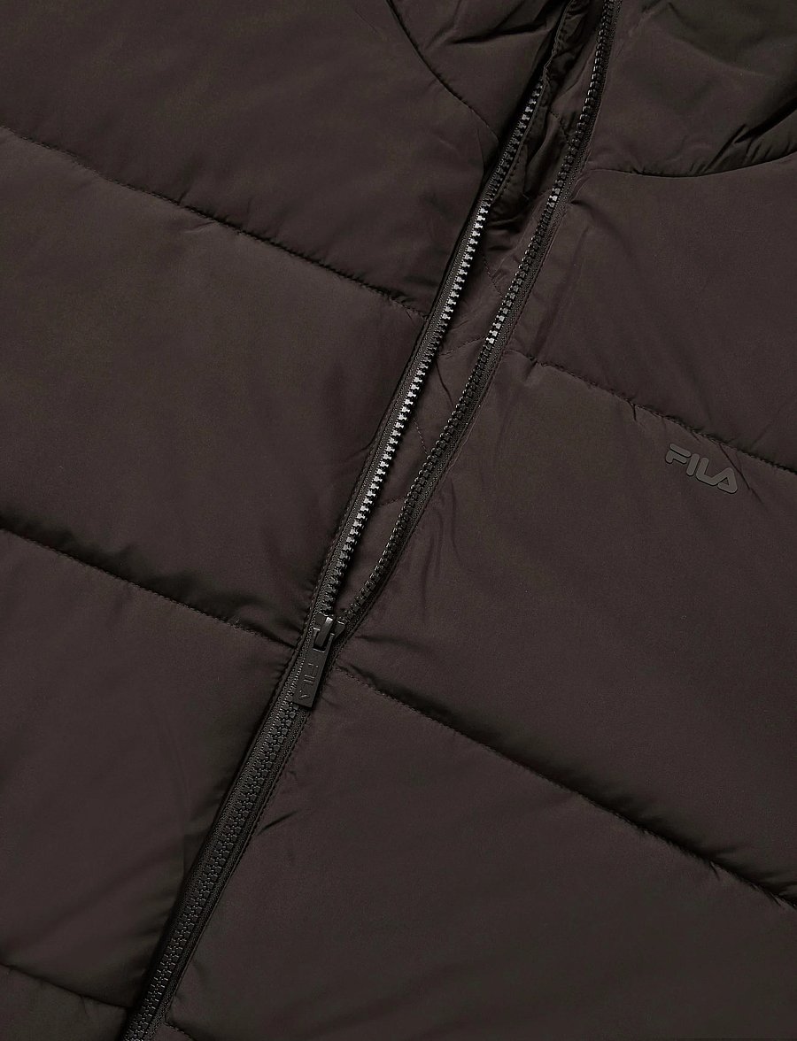 FILA - CASERE relaxed puffer jacket - chocolate torte - 3