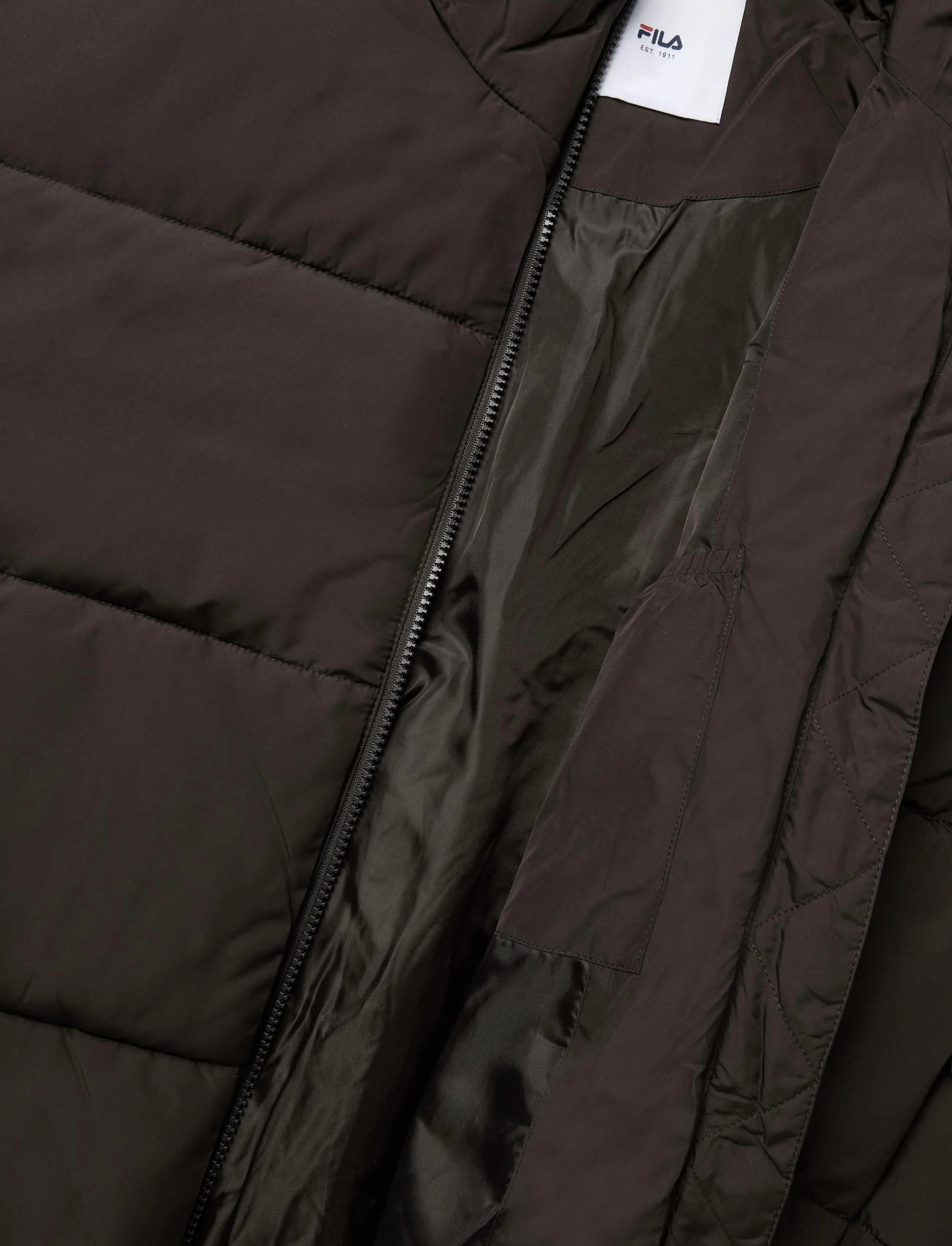 FILA - CASERE relaxed puffer jacket - chocolate torte - 4