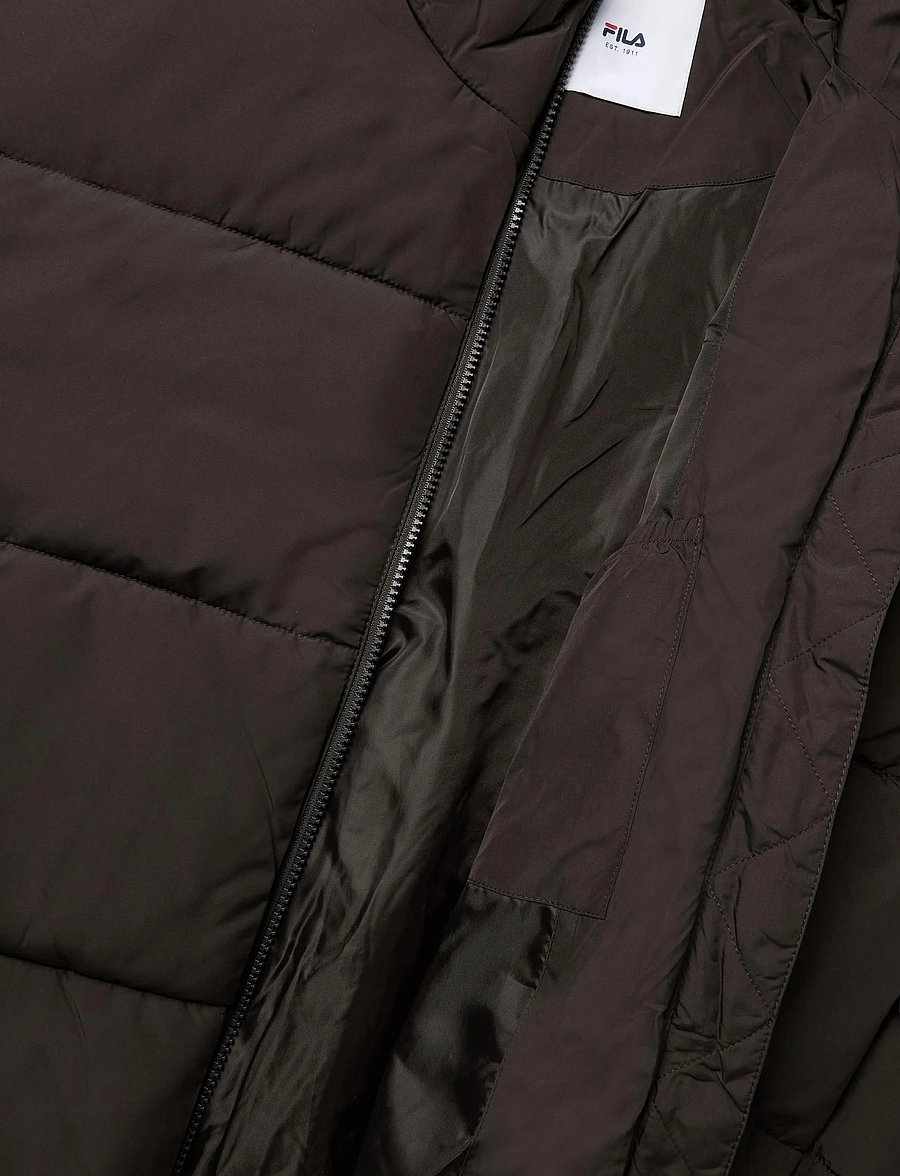 FILA - CASERE relaxed puffer jacket - chocolate torte - 4