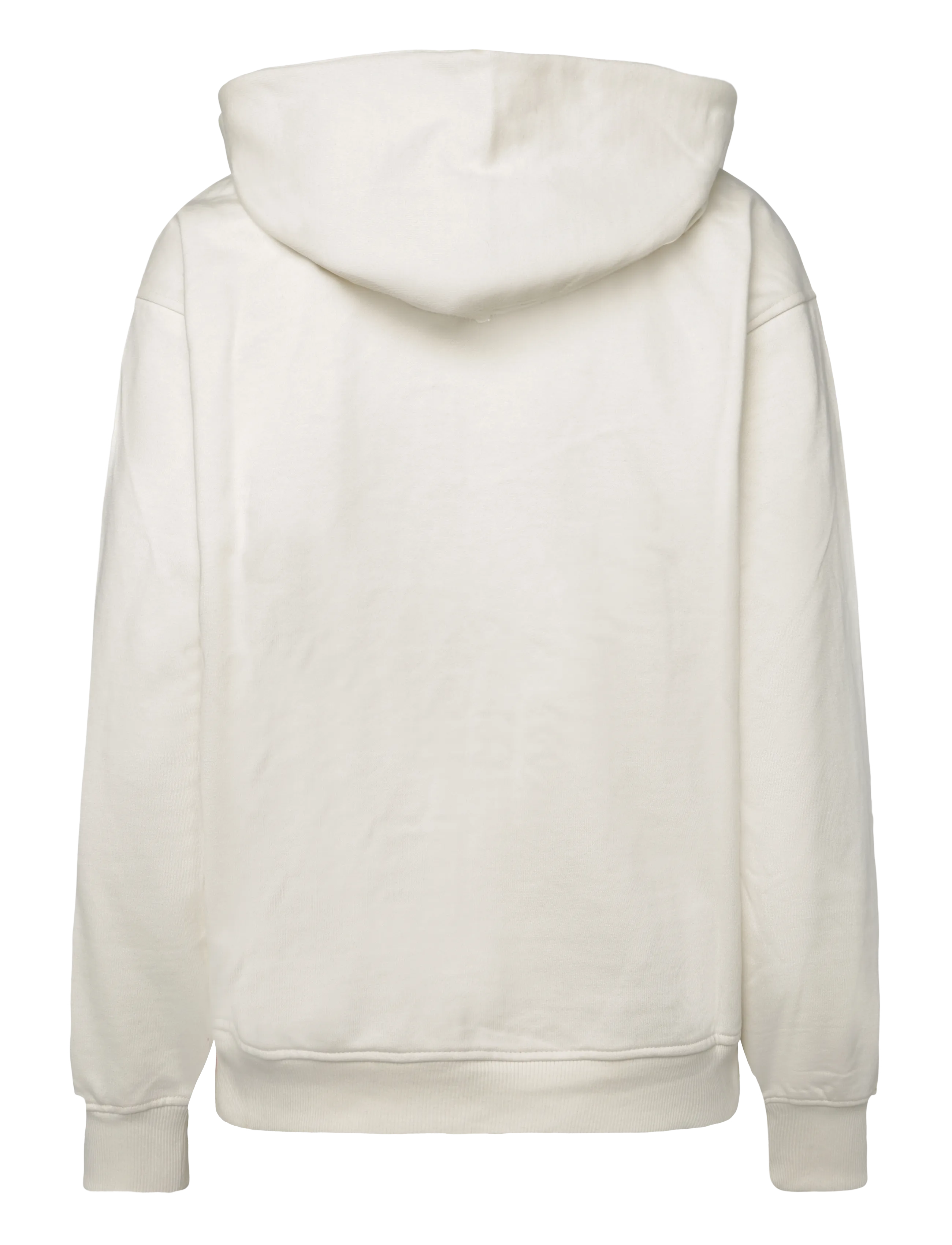 FILA - LIMANA loose 2-way zip hoodie jacket - sweatshirts - egret - 1