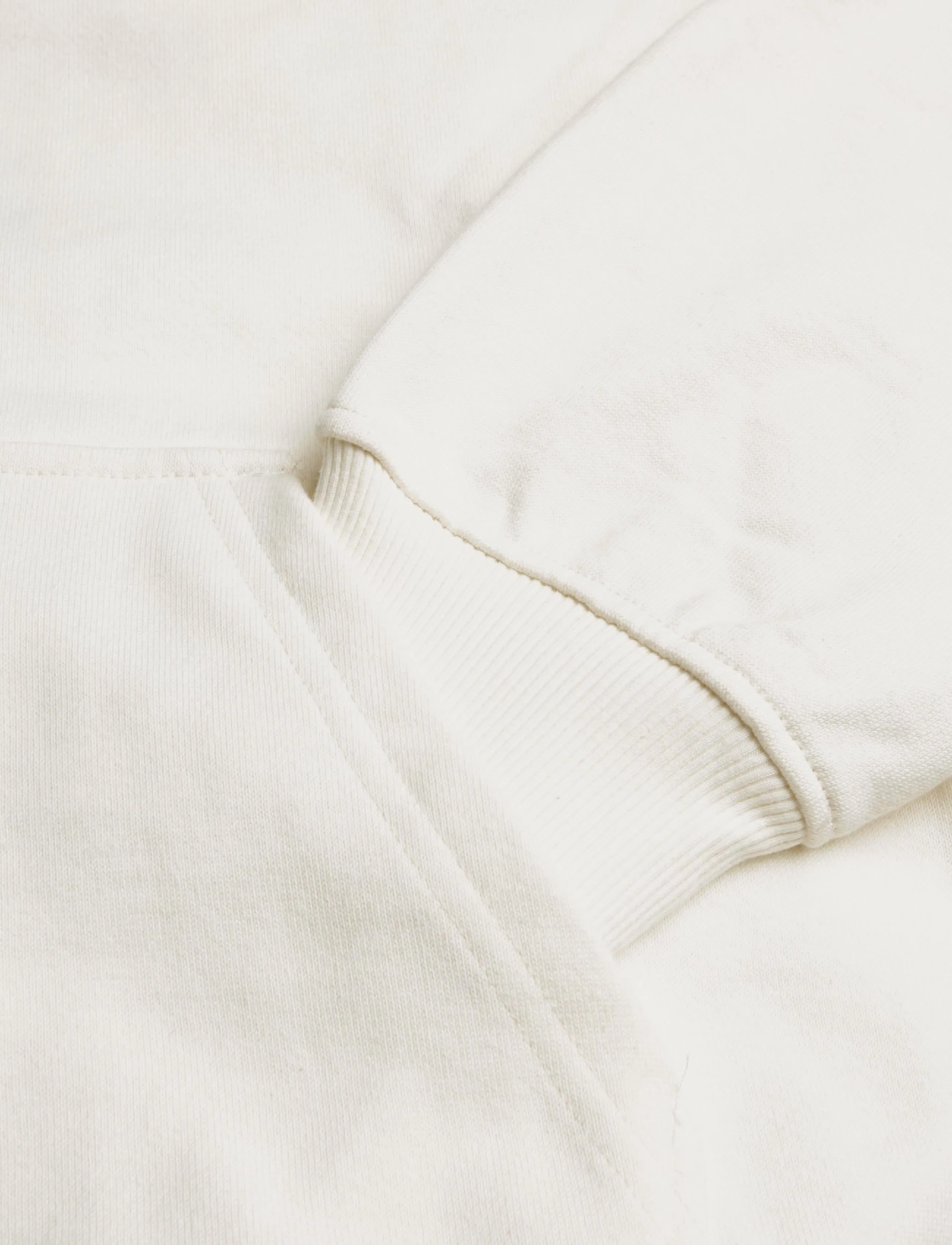 FILA - LIMANA loose 2-way zip hoodie jacket - sweatshirts - egret - 3
