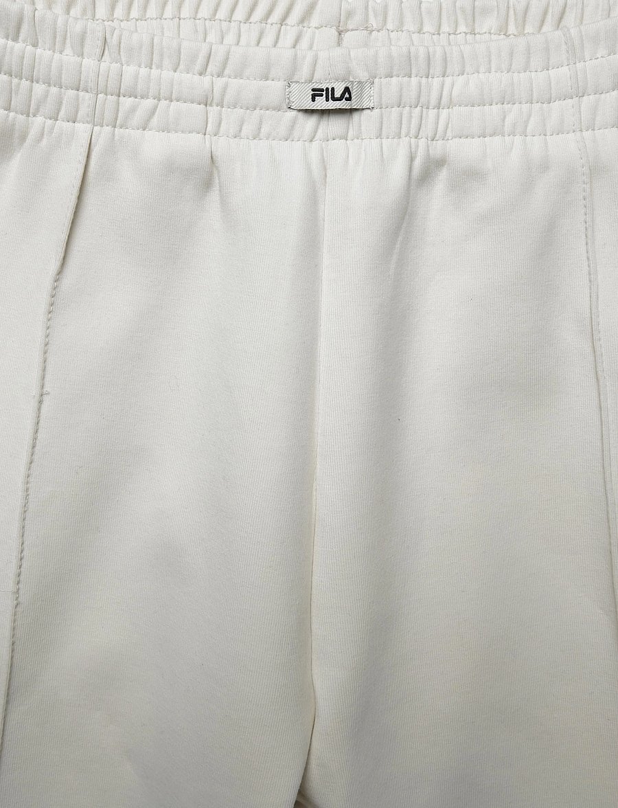FILA - AVIGNA wide elastic waist sweat pants - trainingshosen - egret - 3