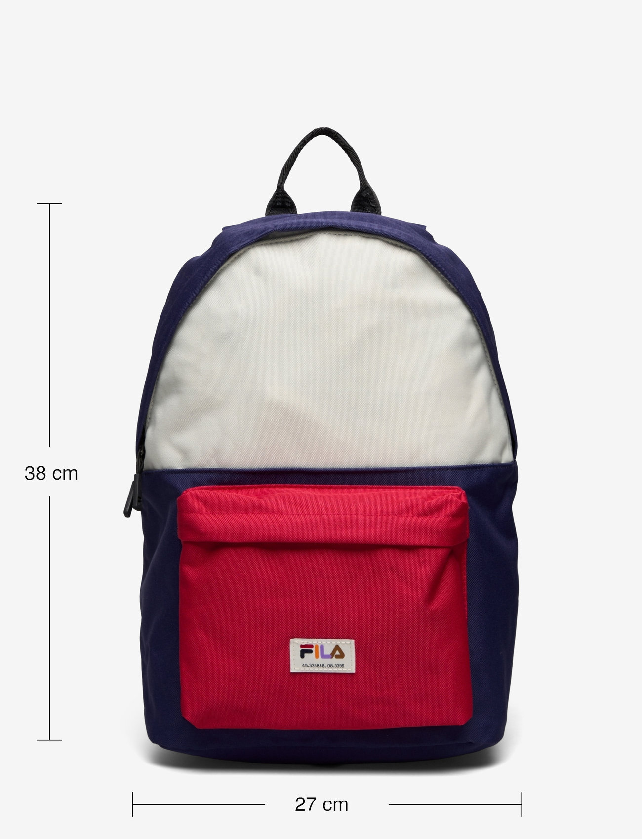 FILA - BEJAIA  Badge Backpack S'Cool - medieval blue-sweet corn-true red - 4
