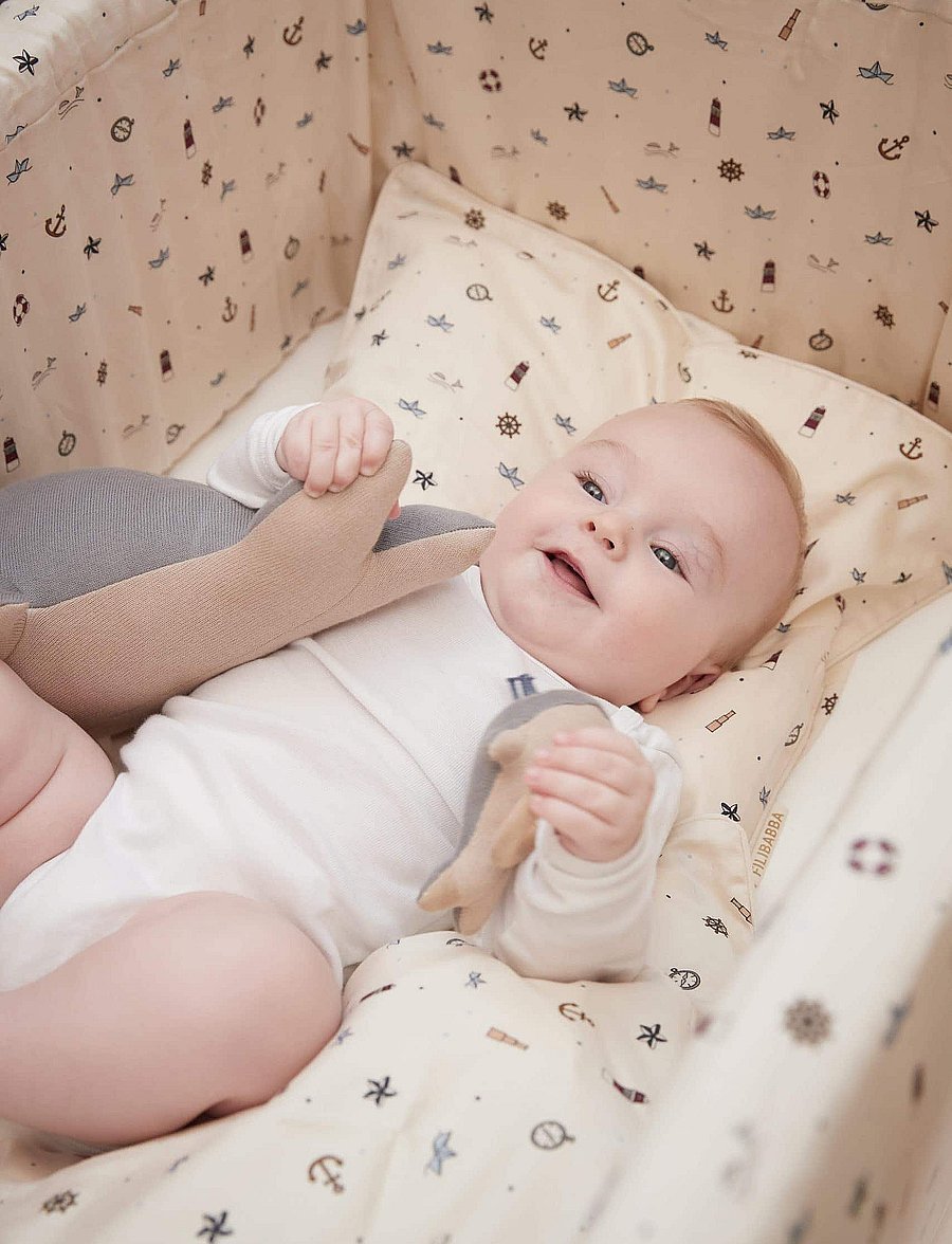 Filibabba - Baby bedlinen GOTS - Little sailor - little sailor - 3