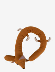 Filibabba - Bed snake - Freya the fox Dark orange - stuffed animals - dark orange - 0